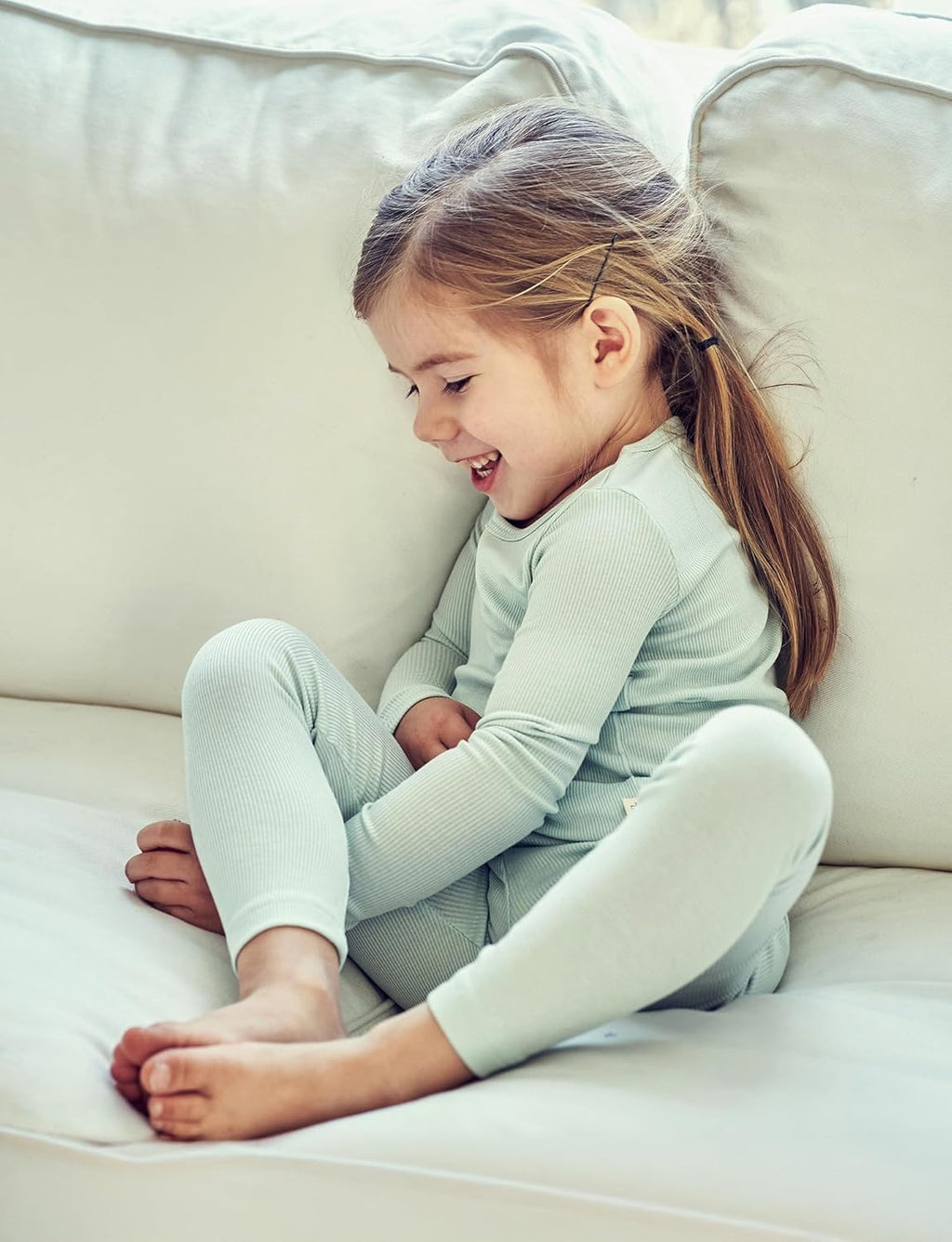 AVAUMA Baby Boys Girls Pajama Set Kids Toddler Snug fit Ribbed Sleepwear pjs for Daily Life Style