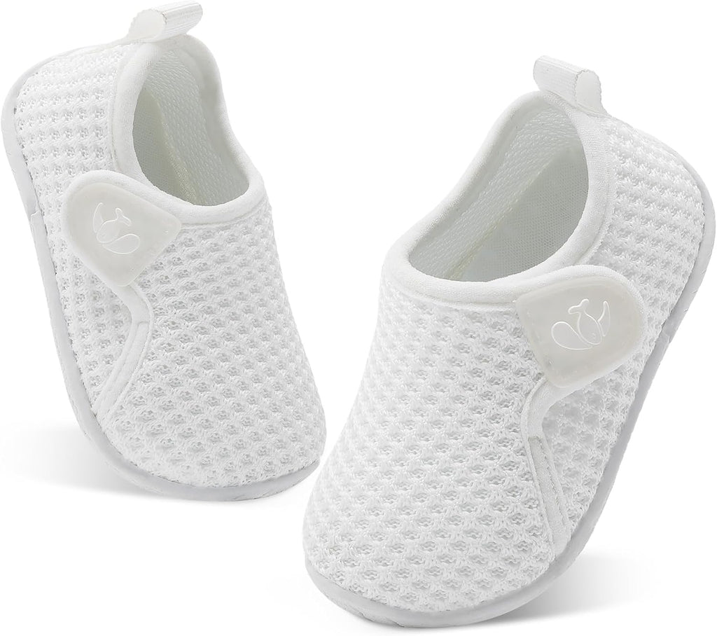 FEETCITY Toddler Walking Shoes Slip On Toddler Shoes Boys Girls Kids Sports Sneakers Casual School Shoes Barefoot Shoes