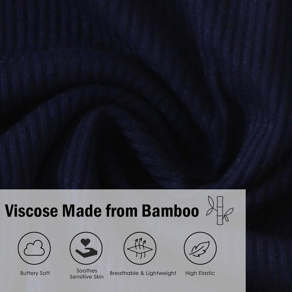 ROMPERINBOX Bamboo Onsies Baby Boy Short Sleeve 3 Pack Baby Bodysuit for Newborn Infant 0-24 Months, Viscose from Bamboo