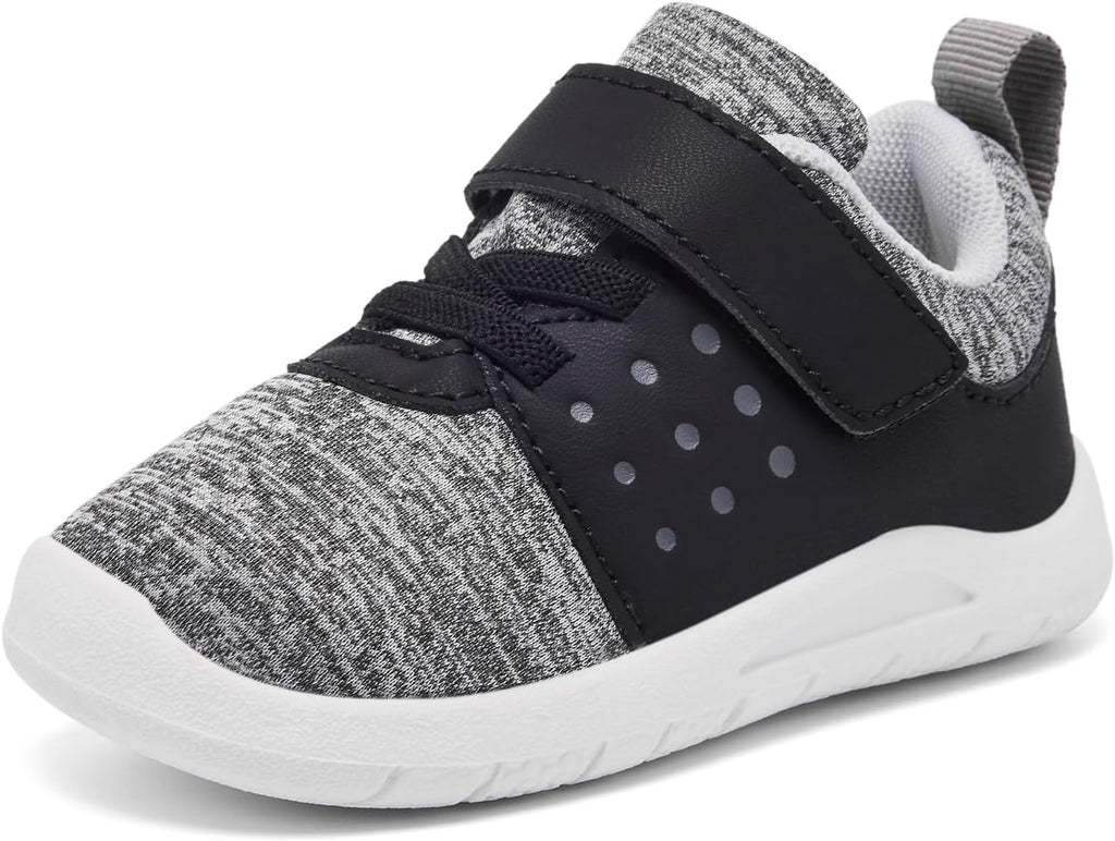 MORENDL Toddler Baby Shoes 0-4 Years Boy Girl Lightweight Breathable Non-Slip Sports Sneakers Running Walking Tennis Barefoot Shoes