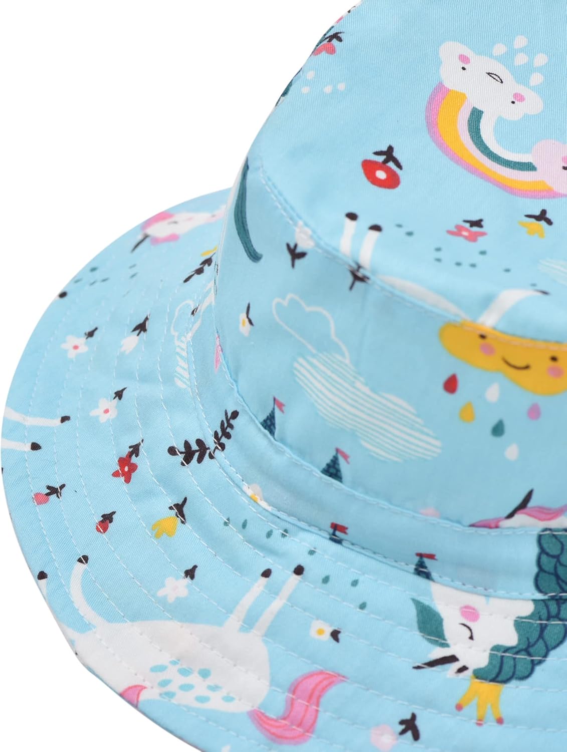 Baby Sun Hat Toddler Beach Swim Hats UPF 50+ Summer Bucket Hat Kids Infant Wide Brim Adjustable Sun Hat for Baby Boy Girls