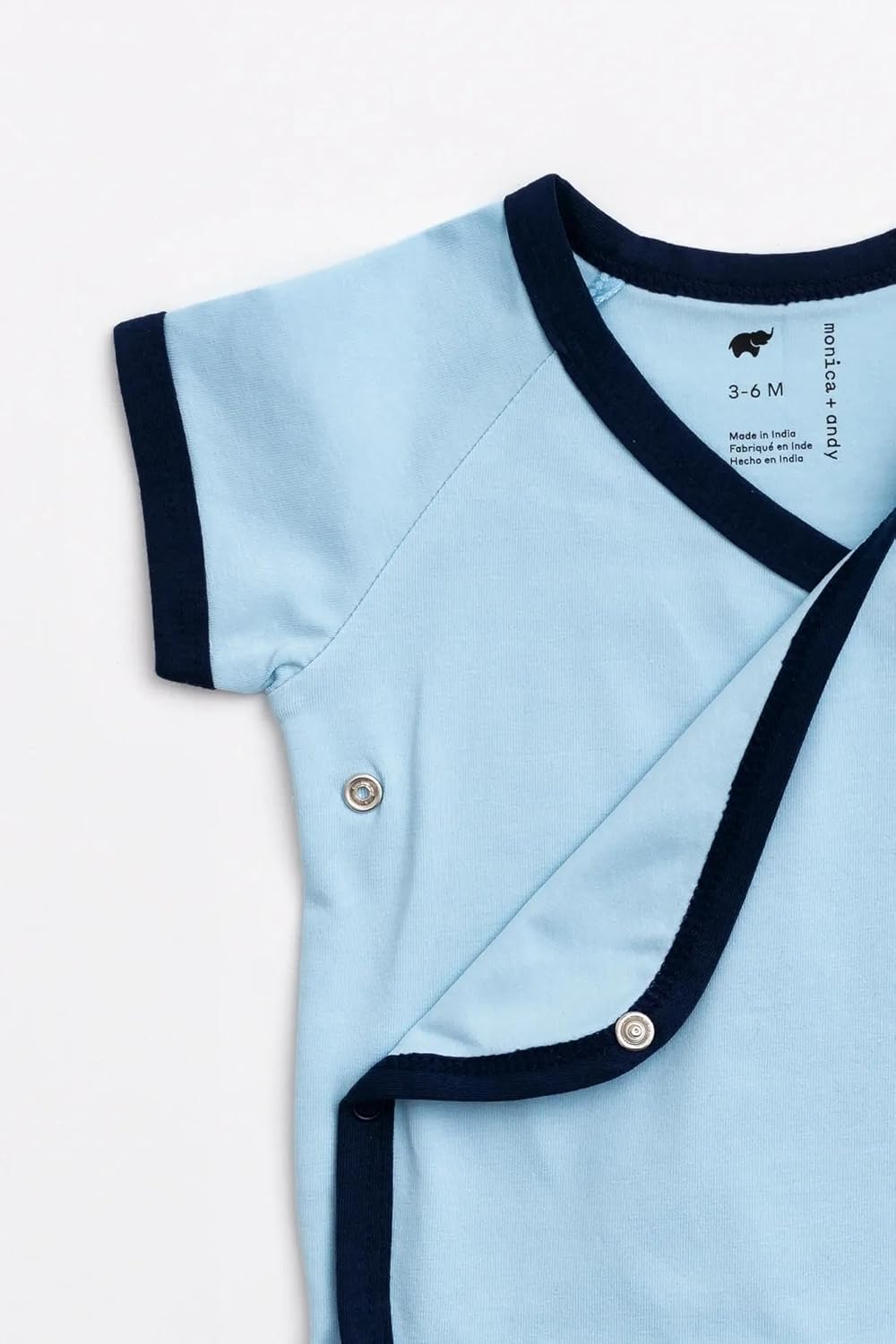 MONICA + ANDY Baby Organic Short Sleeve Lucky Bodysuit