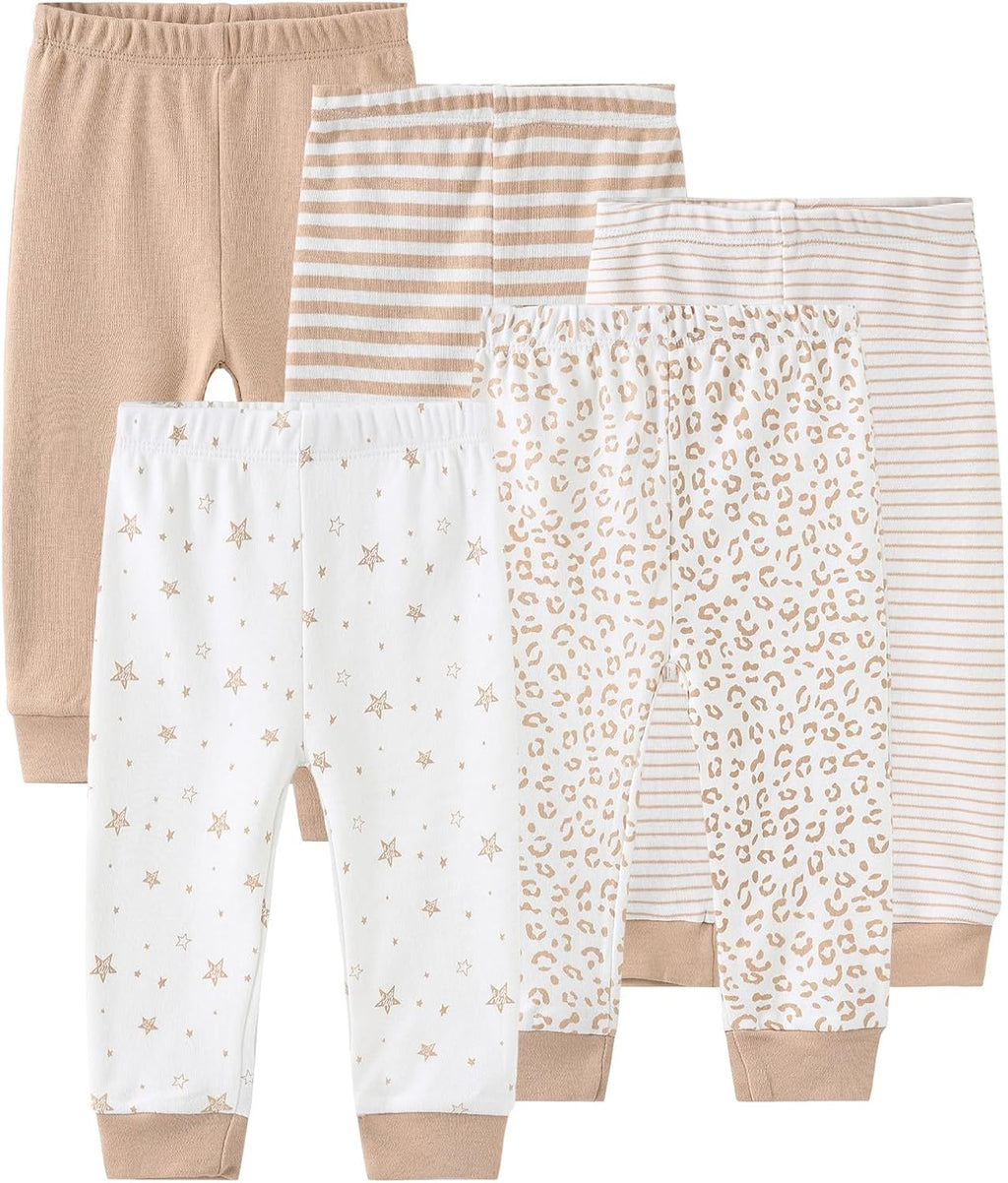 Newborn Layette Gift Set Bodysuits Pants for Baby Girl and Boy 24 Piece 100% Cotton Essentials and Accessories