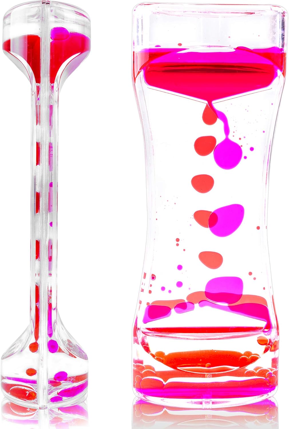 Liquid Motion Bubbler for Sensory Play, Fidget Toy, Children Activity, Desk Top, Assorted Colors (3 Pack)