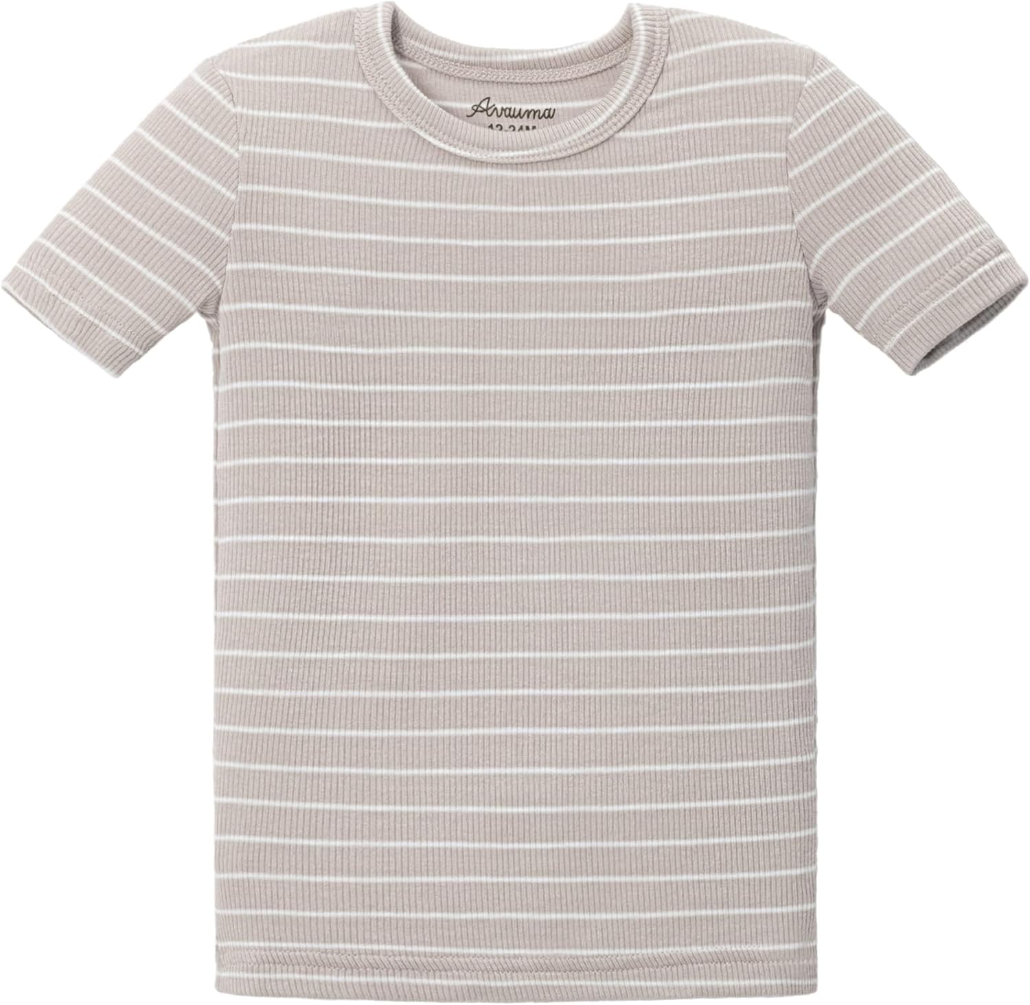 AVAUMA Stripe Pattern Baby Boys Girls Pajama Set Kids Toddler Snug fit Ribbed Sleepwear pjs for Daily Life Style