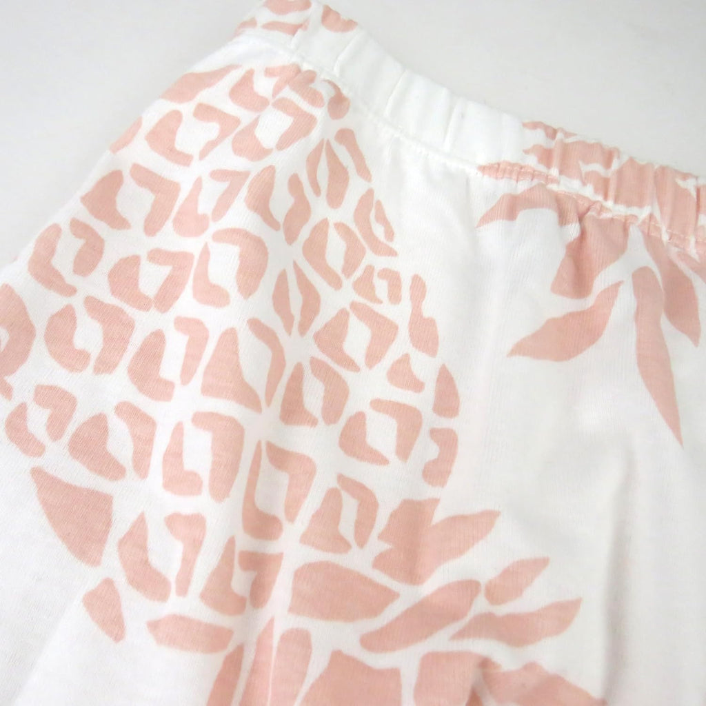 HonestBaby 3-pack Footed Pants Roomy Fit Pull on Bottoms 100% Organic Cotton for Infant Baby Boys, Girls, Unisex