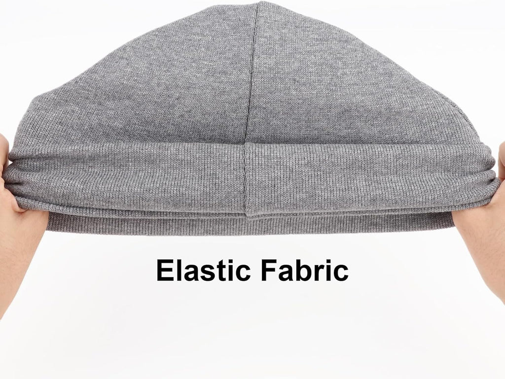 DRESHOW BQUBO 4 Pieces Baby Beanie Newborn Toddler Soft Cute Knit Hat Hospital Hats for Baby Boys Infant Cap Beanies