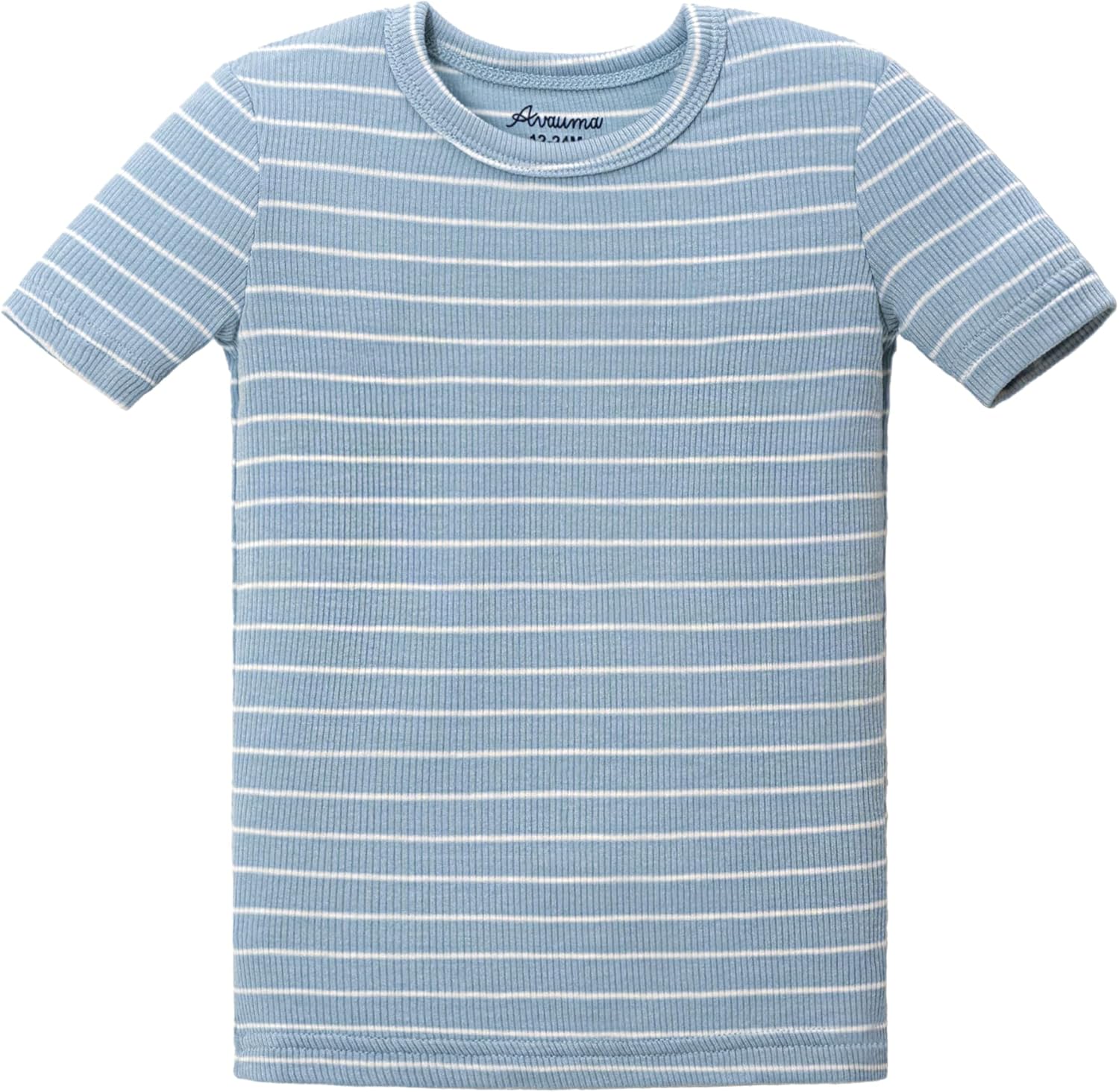 AVAUMA Stripe Pattern Baby Boys Girls Pajama Set Kids Toddler Snug fit Ribbed Sleepwear pjs for Daily Life Style