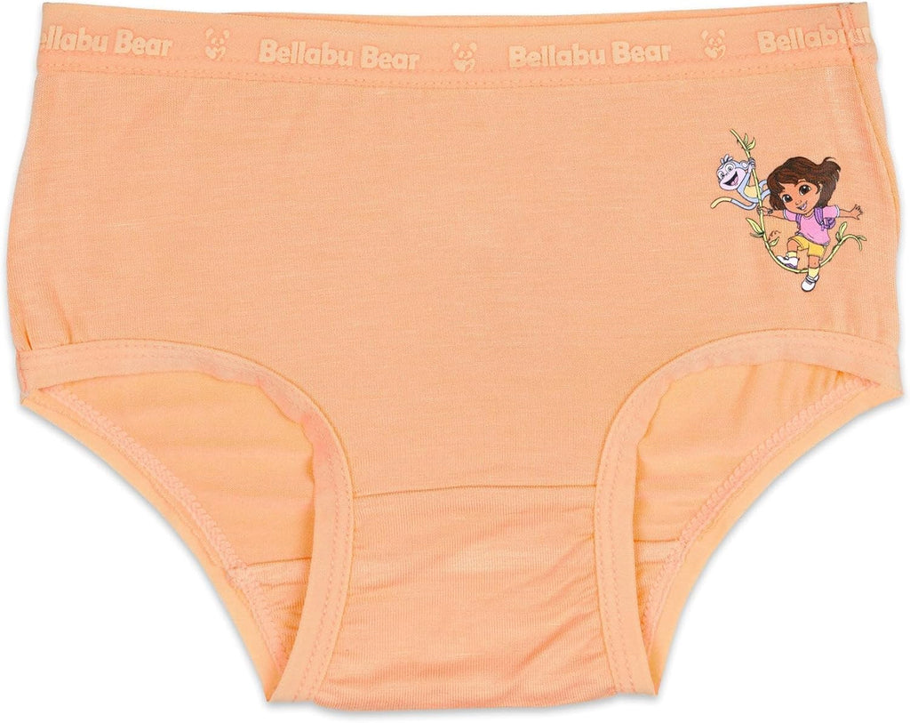 Bellabu Bear Dora Girl's Rayon from Bamboo Underwear 7-Pack
