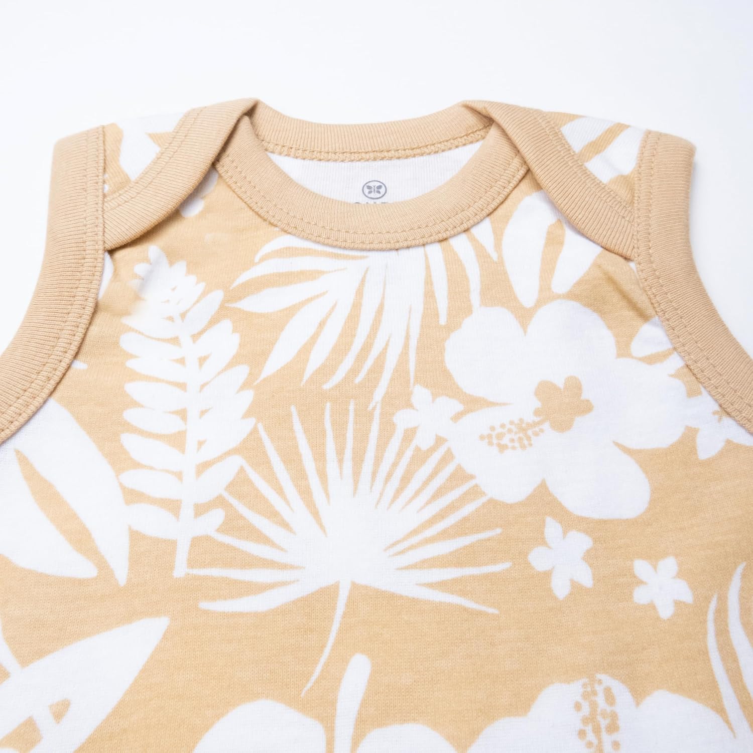 HonestBaby Short Sleeve and Tank Romper 100% Organic Cotton for Infant Baby and Toddler Boys