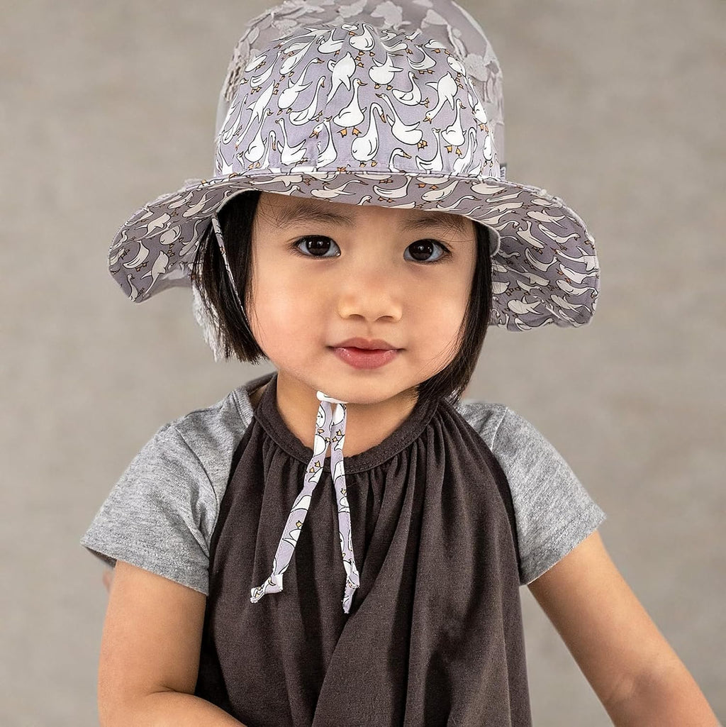 JAN & JUL Adjustable Cotton Floppy Sun Hat with 50+ UPF Protection for Boys