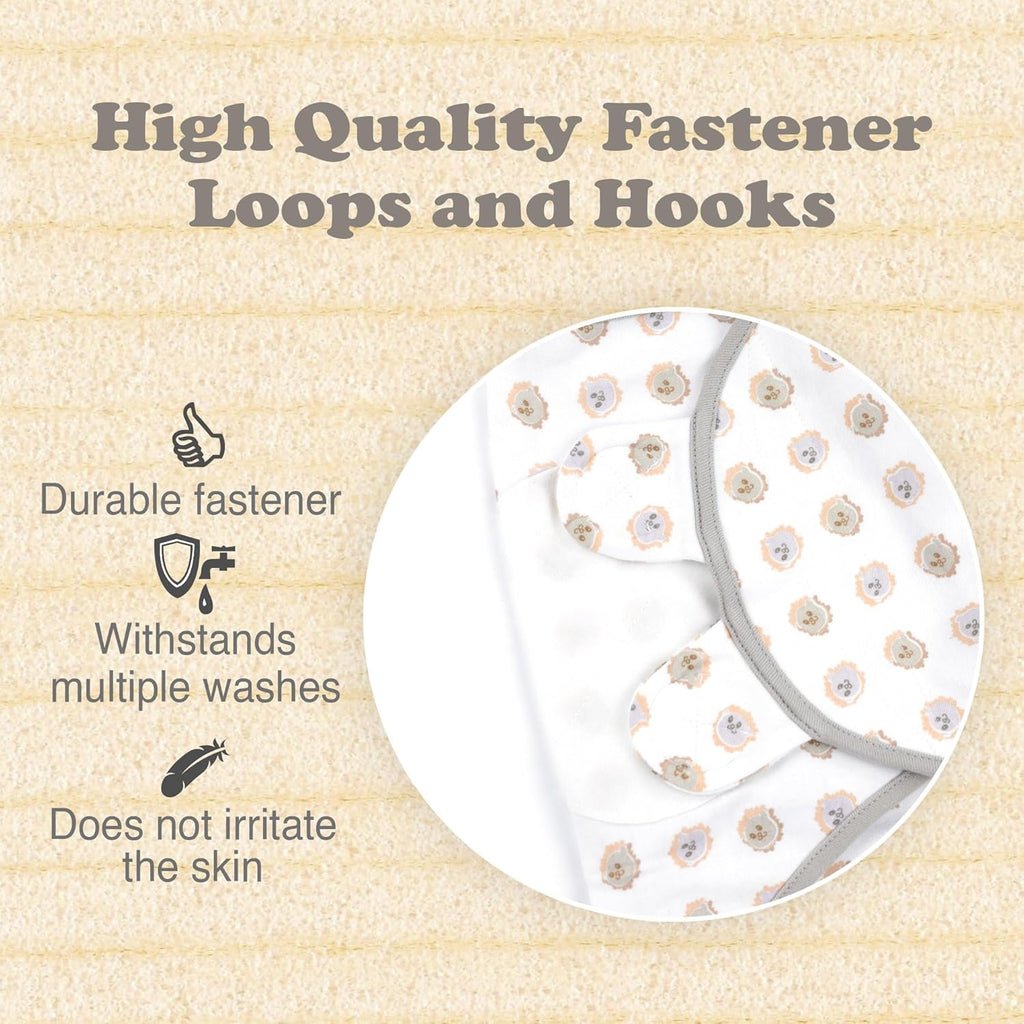 Bublo Baby Swaddles for Newborns – 3-Pack Infant Swaddles 0-3 Months – Adjustable Newborn Swaddle Sleep Sack – Soft Organic Cotton Baby Wrap for Safe & Cozy Sleep