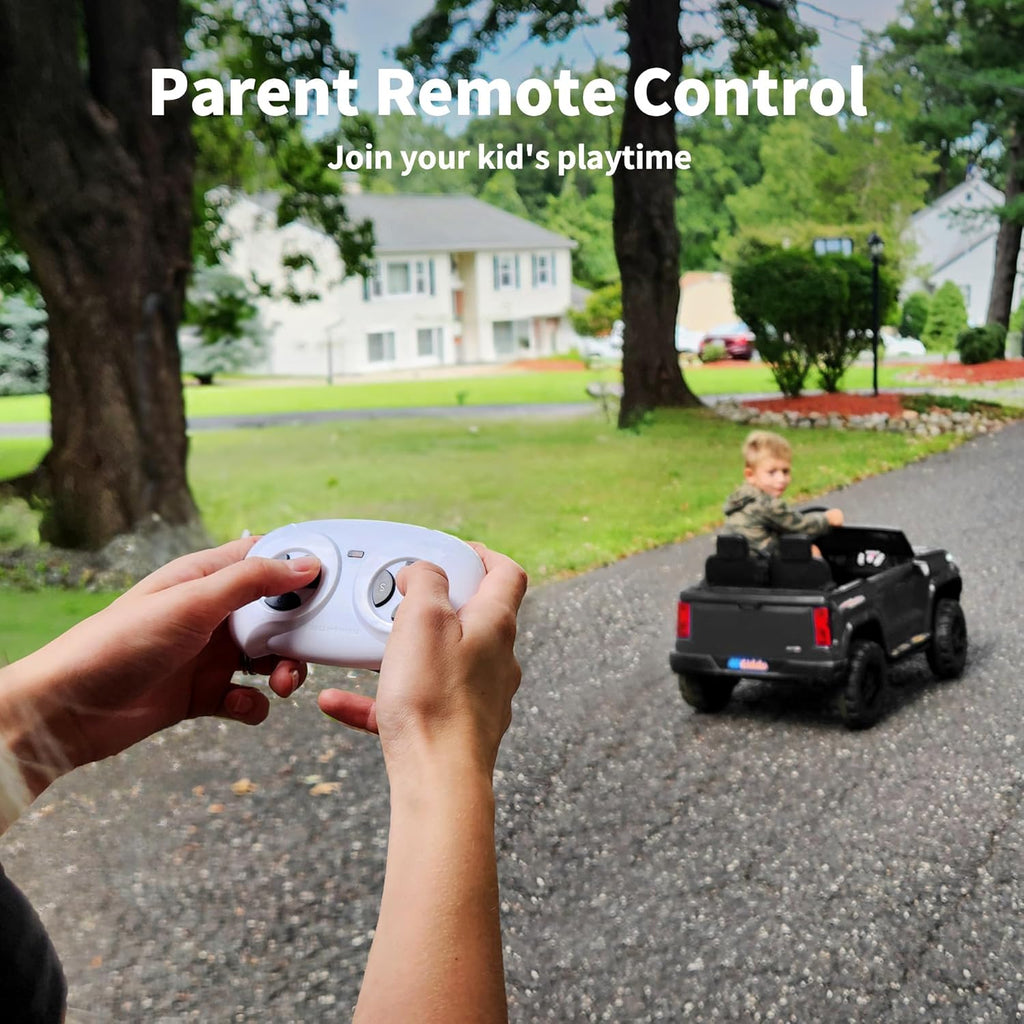 24V 10Ah Ride on Toy for Big Kids, 4WD 2 Seater Electric SUV Kids Car to Drive w/Remote Control, 4x200W Motors - Black