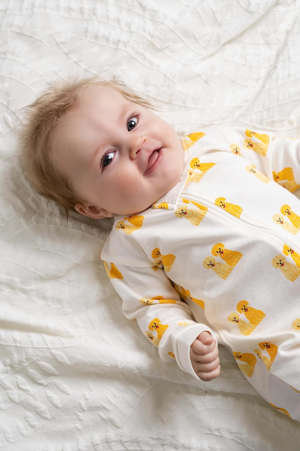 MONICA + ANDY Baby Organic One-Piece Baby Pajamas