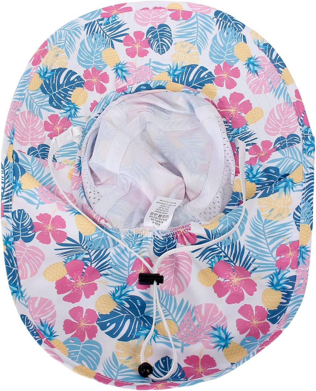 CHUNG Baby Sun Protection Hat Summer Toddler Adjustable UPF 50+ Wide Brim Neck Flap Beach Caps Boys Girls 1-12 Years Kids