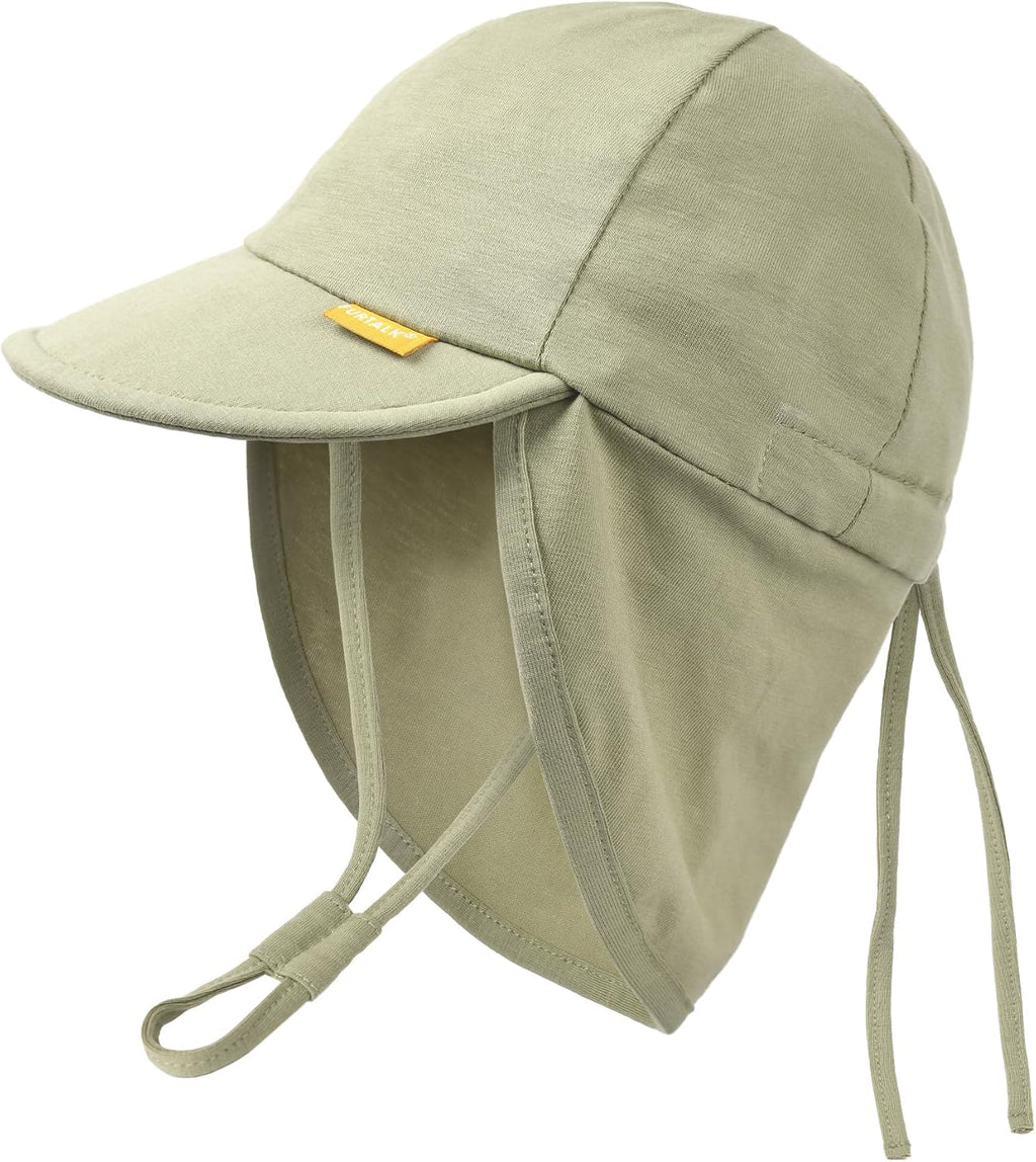 FURTALK Baby Sun Hat UPF 50+ UV Ray Sun Protection Cotton Toddler Hats for Boys Girls