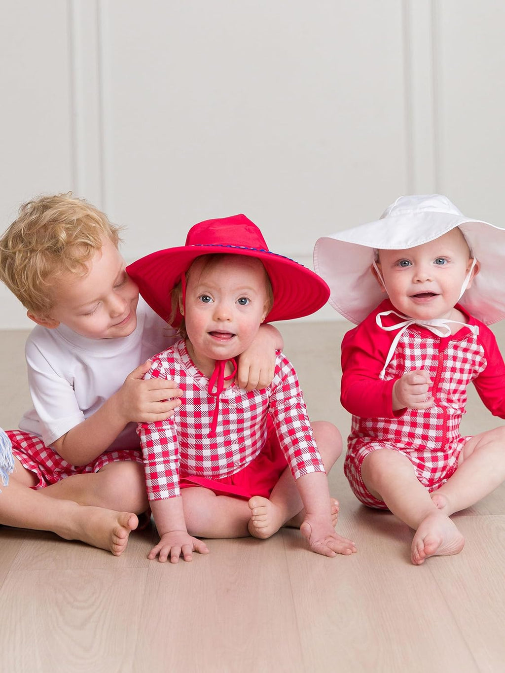 RUGGEDBUTTS Baby/Toddler Boy Swimsuit, One Piece Zipper Rash Guard Sunsuit with UPF 50+ Sun Protection