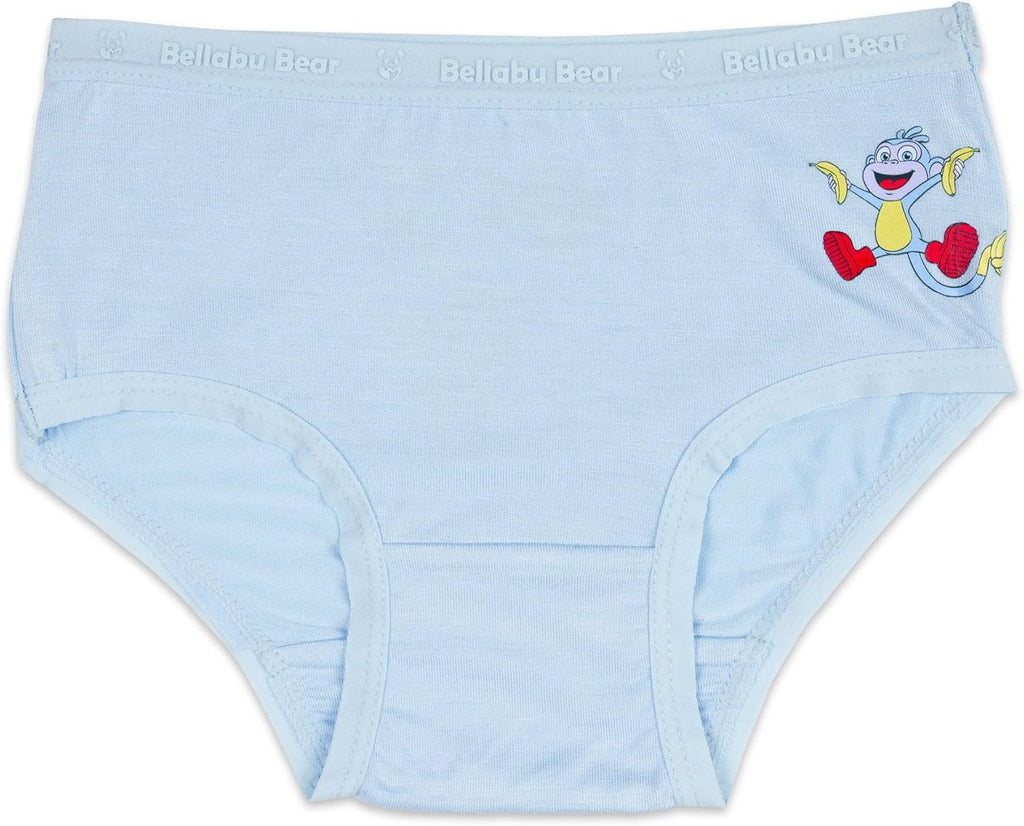 Bellabu Bear Dora Girl's Rayon from Bamboo Underwear 7-Pack