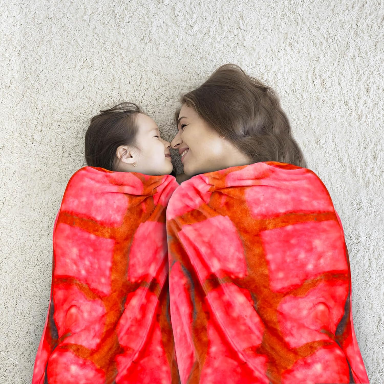 Concha Blanket White Elephant Gifts for Kids Stuff Useful Adults Teenagers Throw Blankets Wrap Boy Girl Party Novelty Gag Pets Soft Fleece Sweet Shell Bread 61in