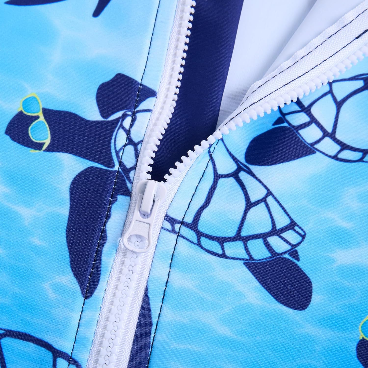 Funnycokid Baby Swimsuit Boy Toddler Bathing Suit Rash Guard UPF 50+ Swimwear 6 Months-4T