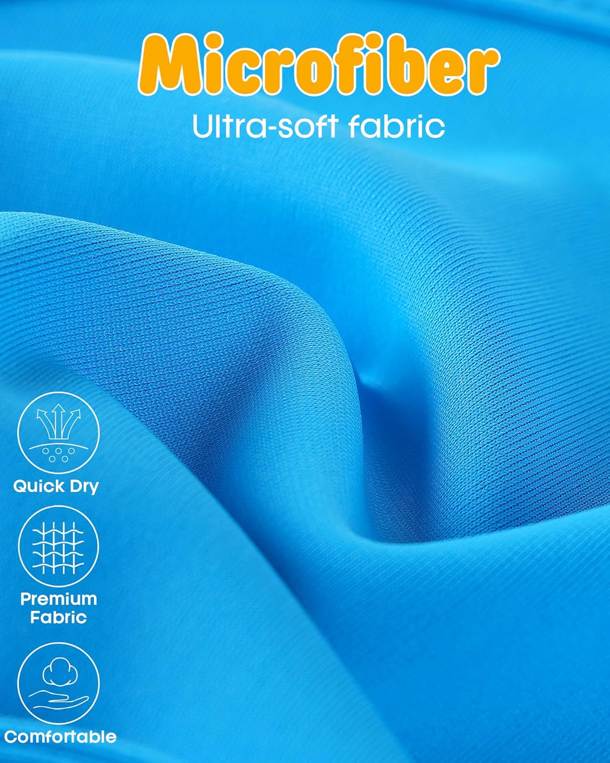 FURTALK Baby Sun Hat Summer Beach Hat UPF 50+ Adjustable Soft Baby Swim Hat with Neck Flap