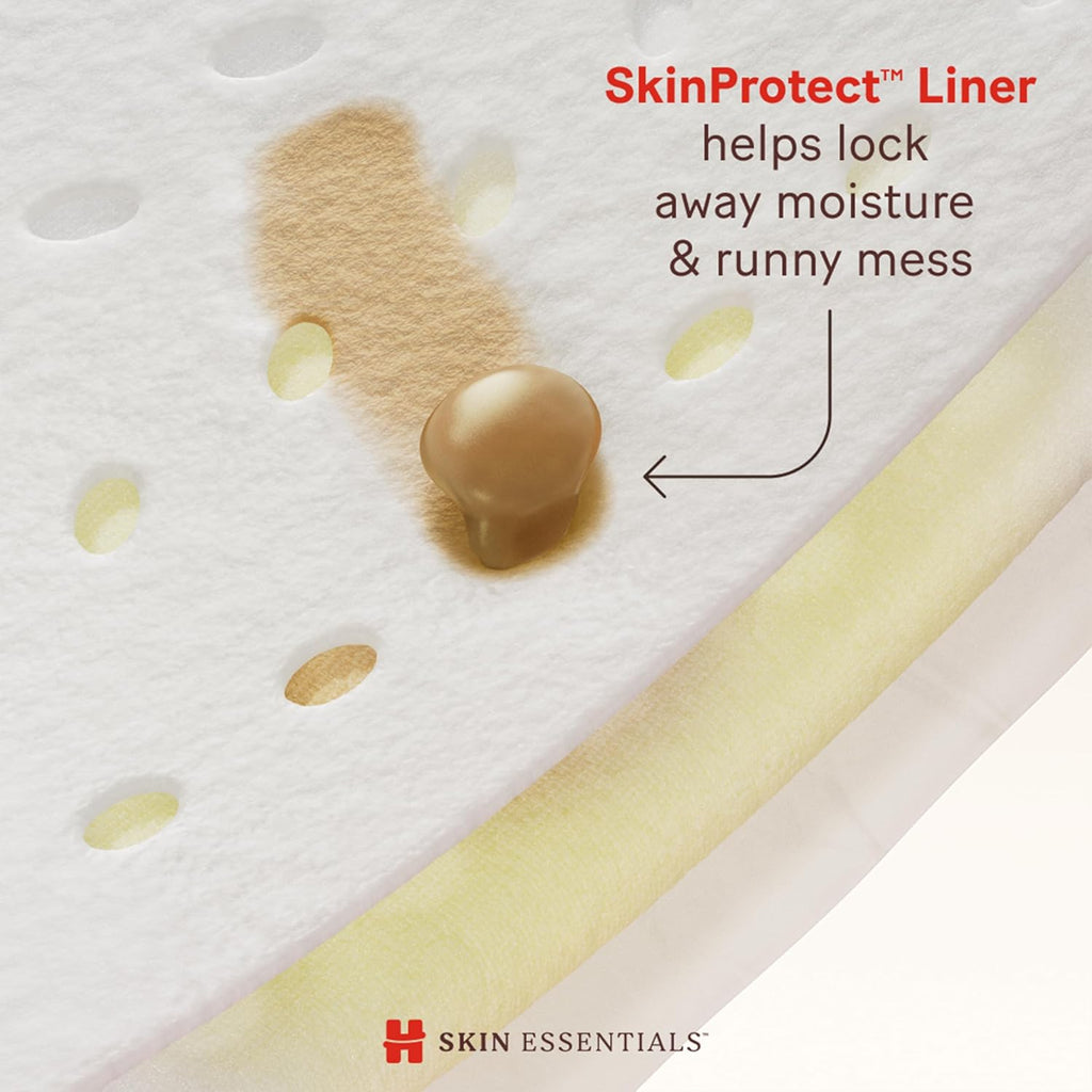 Huggies Size 6 Diapers, Skin Essentials Baby Diapers, Size 6 (35+ lbs), 15 Count, Packaging May Vary