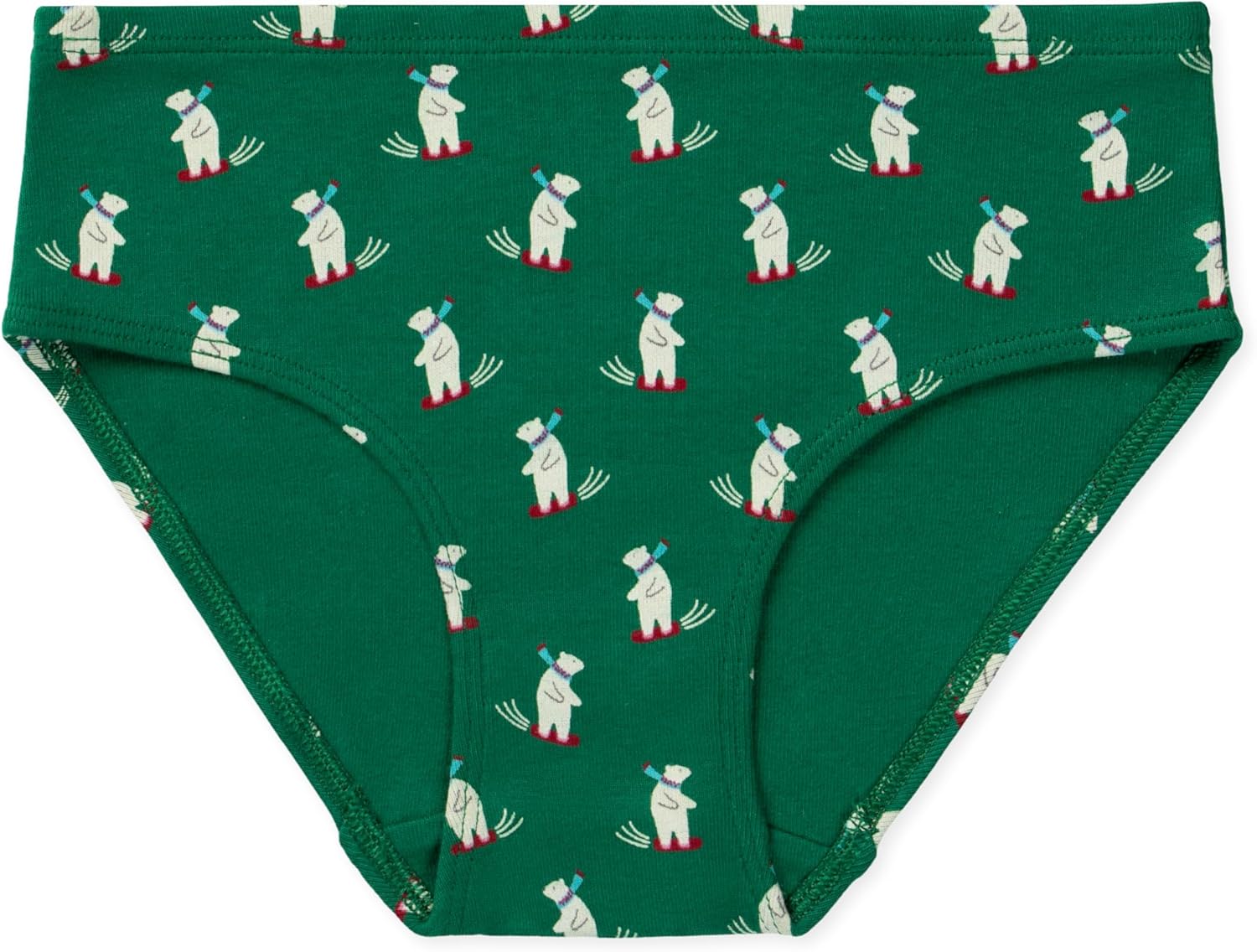 Lucky & Me Girls 100% Organic Cotton Underwear Briefs, Gracie 7 Pack