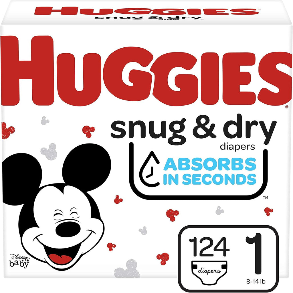 Huggies Snug & Dry Diapers, Size 1