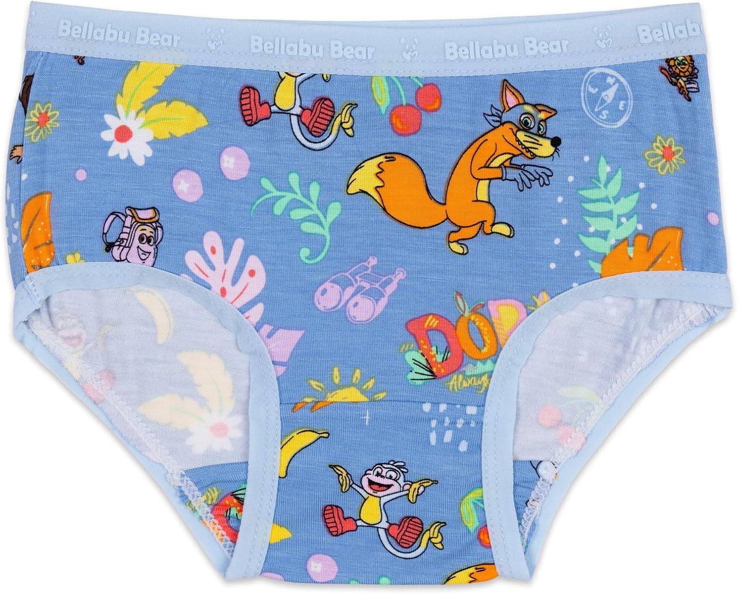 Bellabu Bear Dora Girl's Rayon from Bamboo Underwear 7-Pack