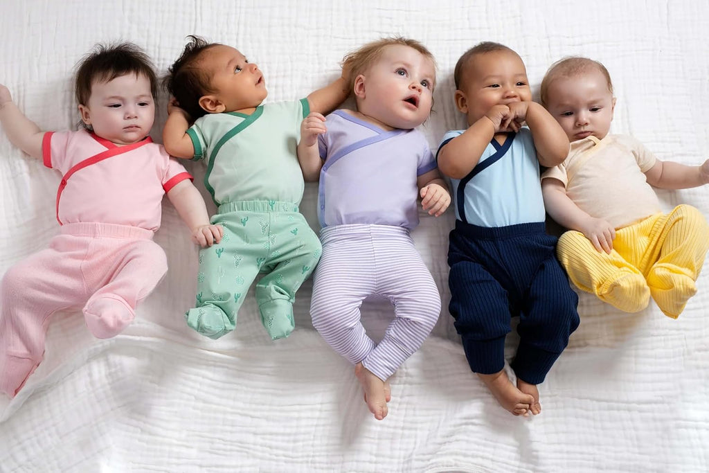 MONICA + ANDY Baby Organic Short Sleeve Lucky Bodysuit