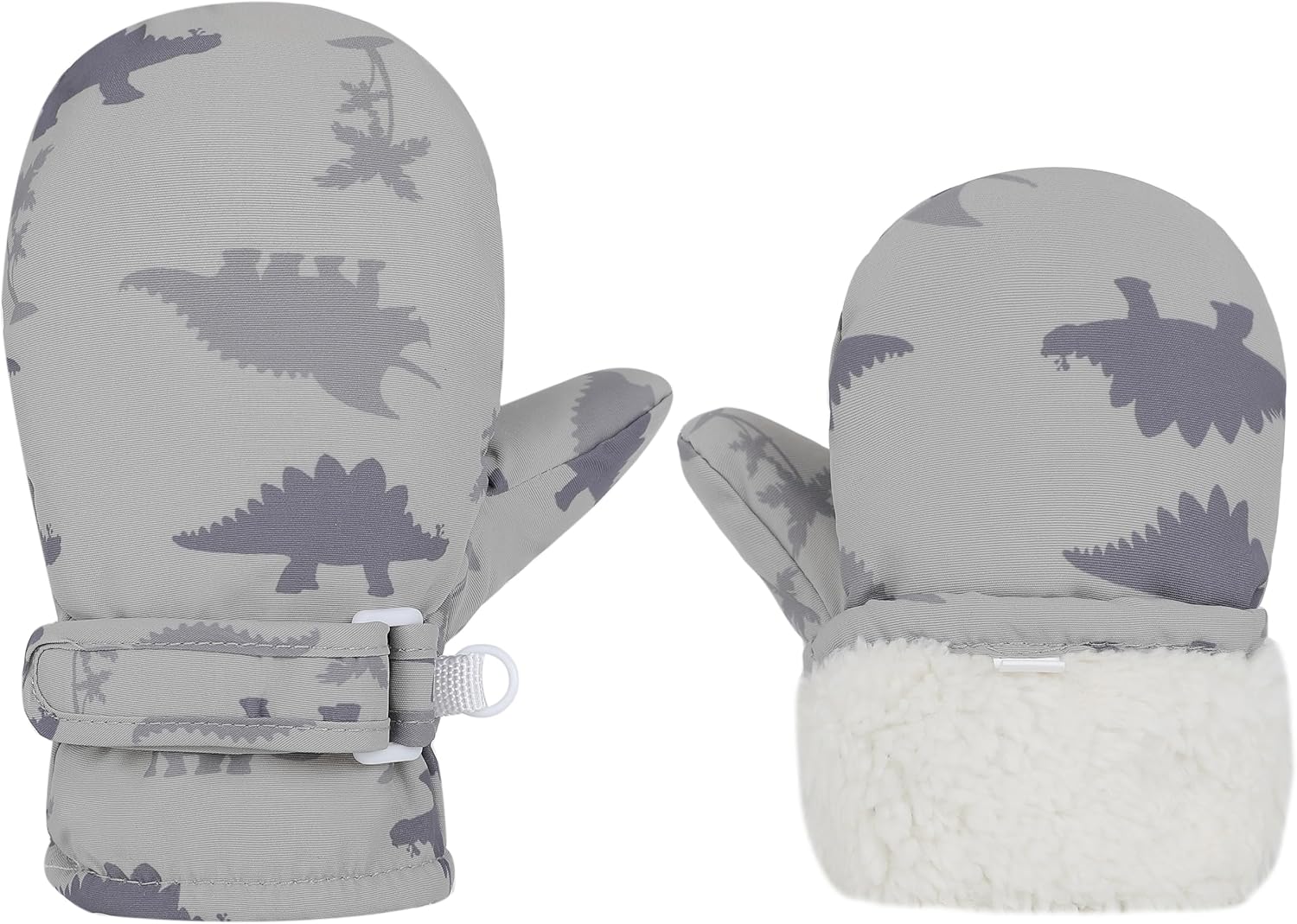 Toddler Gloves Kids Mittens Winter Warm Lined Fleece Gloves Waterproof Snow Baby Mitten for Boys Girls