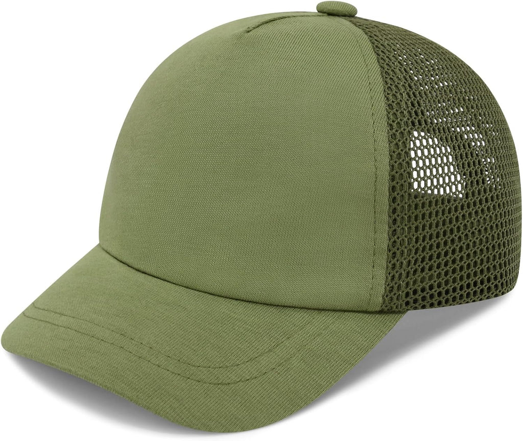 qikqik Baby Baseball Cap Toddler Baseball Hat with Mesh Infant Sun Hat UPF 50+ Baby Ball Cap Toddler Girl Hats Kids Hat Boys