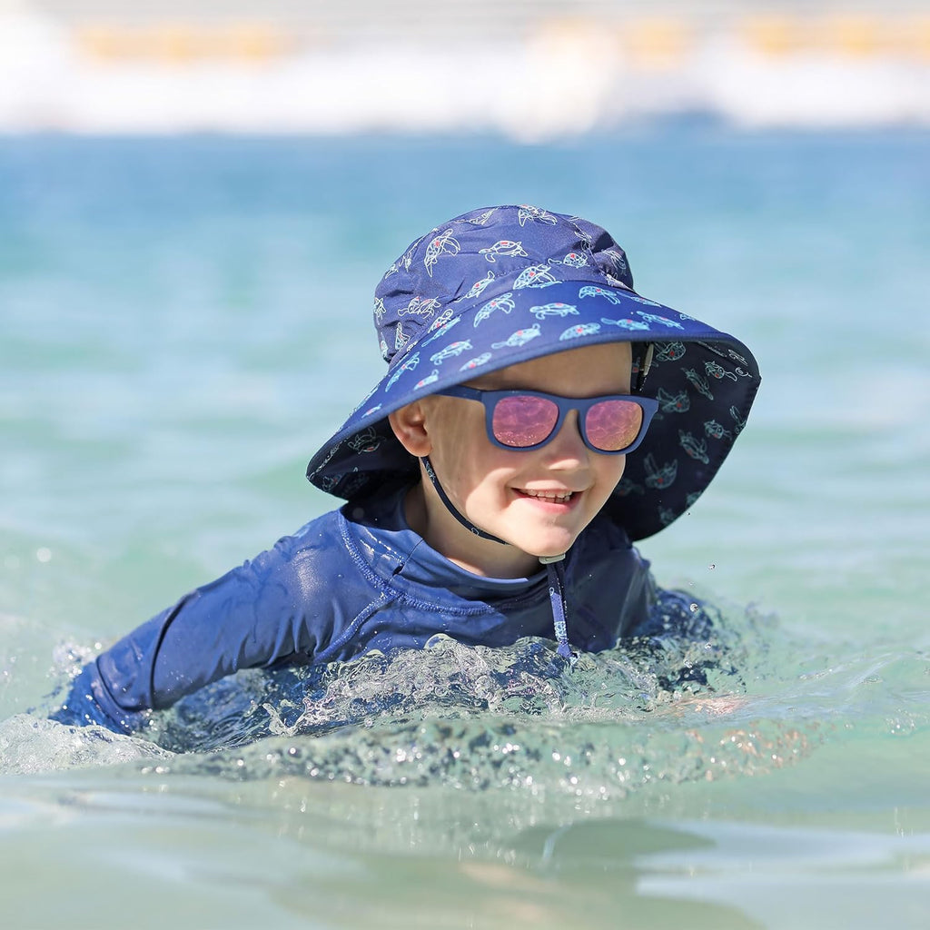 JAN & JUL 50+ UPF Quick-Dry Sun-Hats for Boys