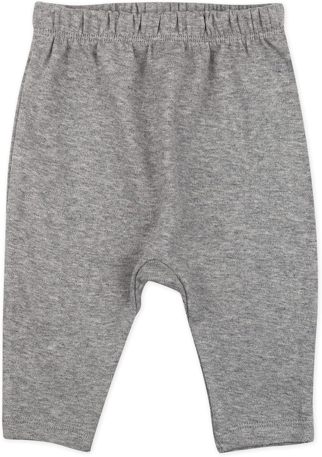 HonestBaby Multipack Harem Pants Roomy Fit Pull on Bottoms 100% Organic Cotton for Infant Baby Boys, Girls, Unisex