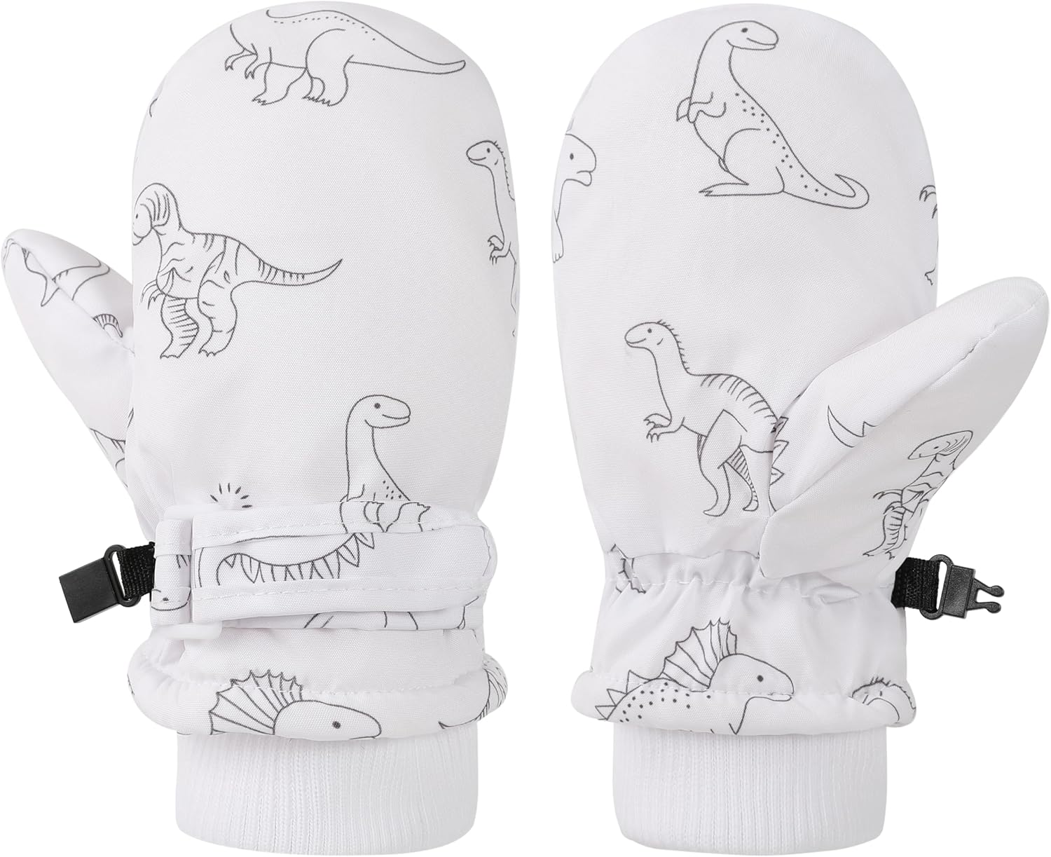 Toddler Gloves Kids Mittens Winter Warm Lined Fleece Gloves Waterproof Snow Baby Mitten for Boys Girls