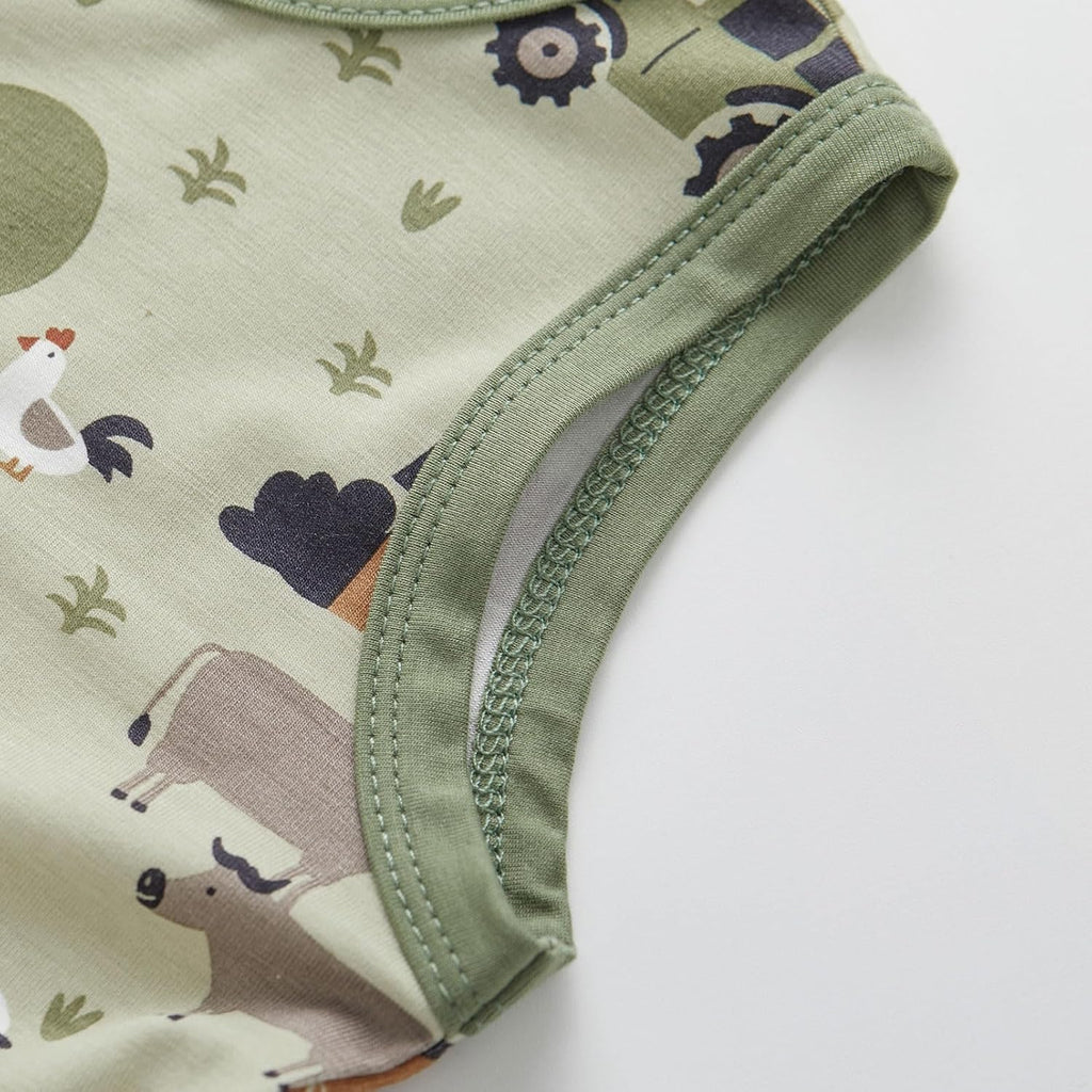 pureborn Baby Boys Girls Bodysuit Super Soft Cotton Romper 0-24 Months