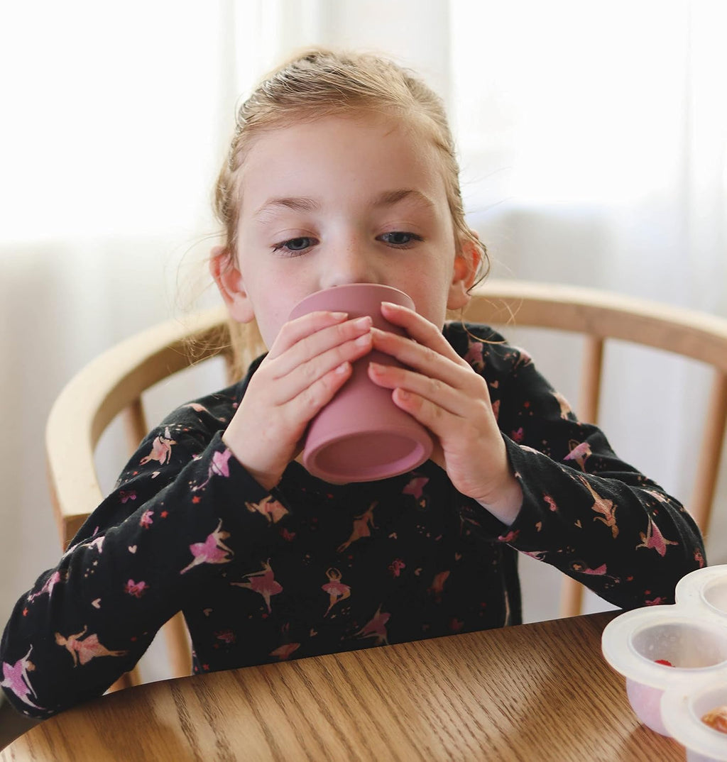 otterlove Silicone Baby & Toddler Training Cup - Pediatric OT Approved - 100% Platinum Pure LFGB Silicone - Unbreakable - Plastic Free - Tiny Cup Perfect for Baby Led Weaning