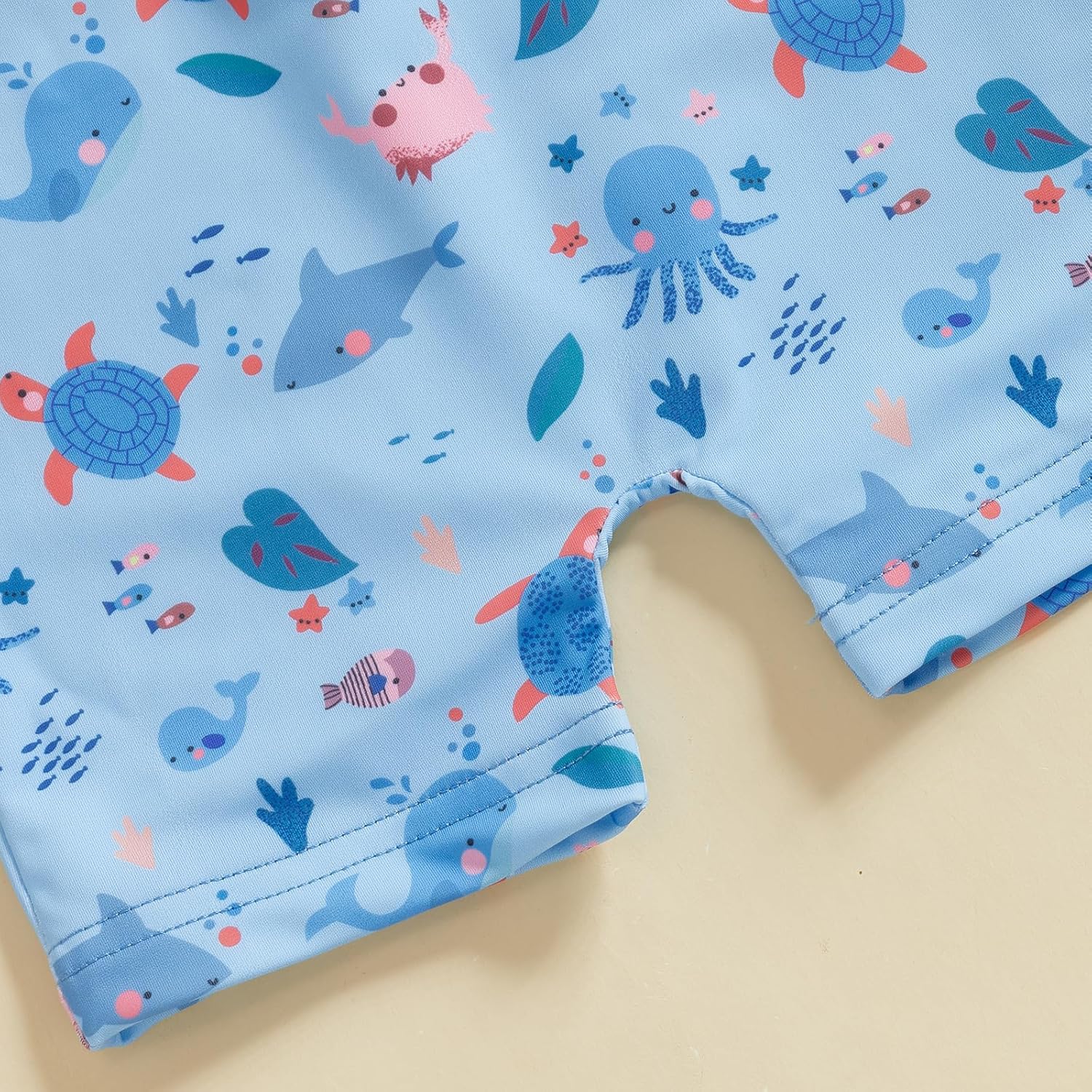 Hnyenmcko Baby/Toddler Boy Rash Guard Swimsuit Long Sleeve One Piece Zipper Swimwear Sunsuit Infant Bathing Suit Beachwear