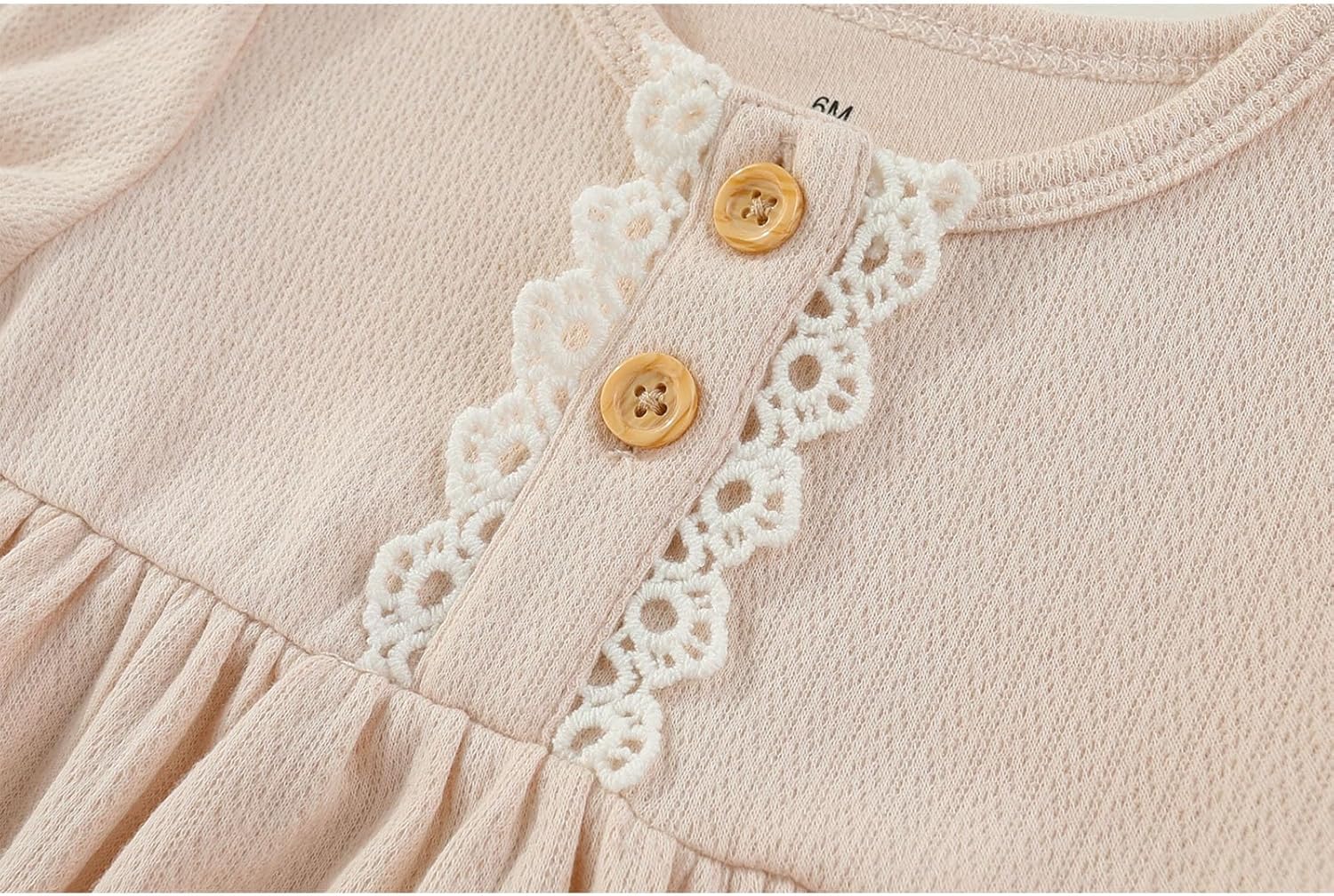 Baby Girl Clothes Cotton Bubble Romper Floral Bodysuits Infant Outfit Set