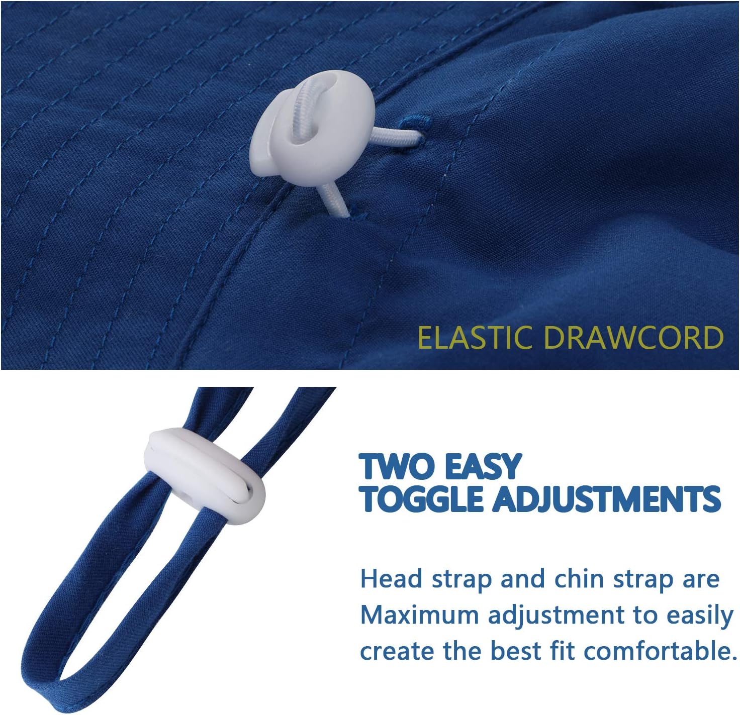 Baby Sun Hat Toddler Beach Swim Hats UPF 50+ Summer Bucket Hat Kids Infant Wide Brim Adjustable Sun Hat for Baby Boy Girls