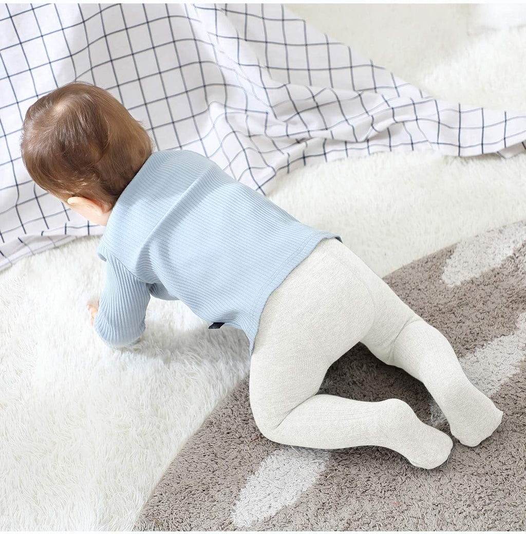 American Trends Baby Tights Non Slip Skid Baby Girl Tight Toddler Stocking Pants Cable Knit Infant Leggings