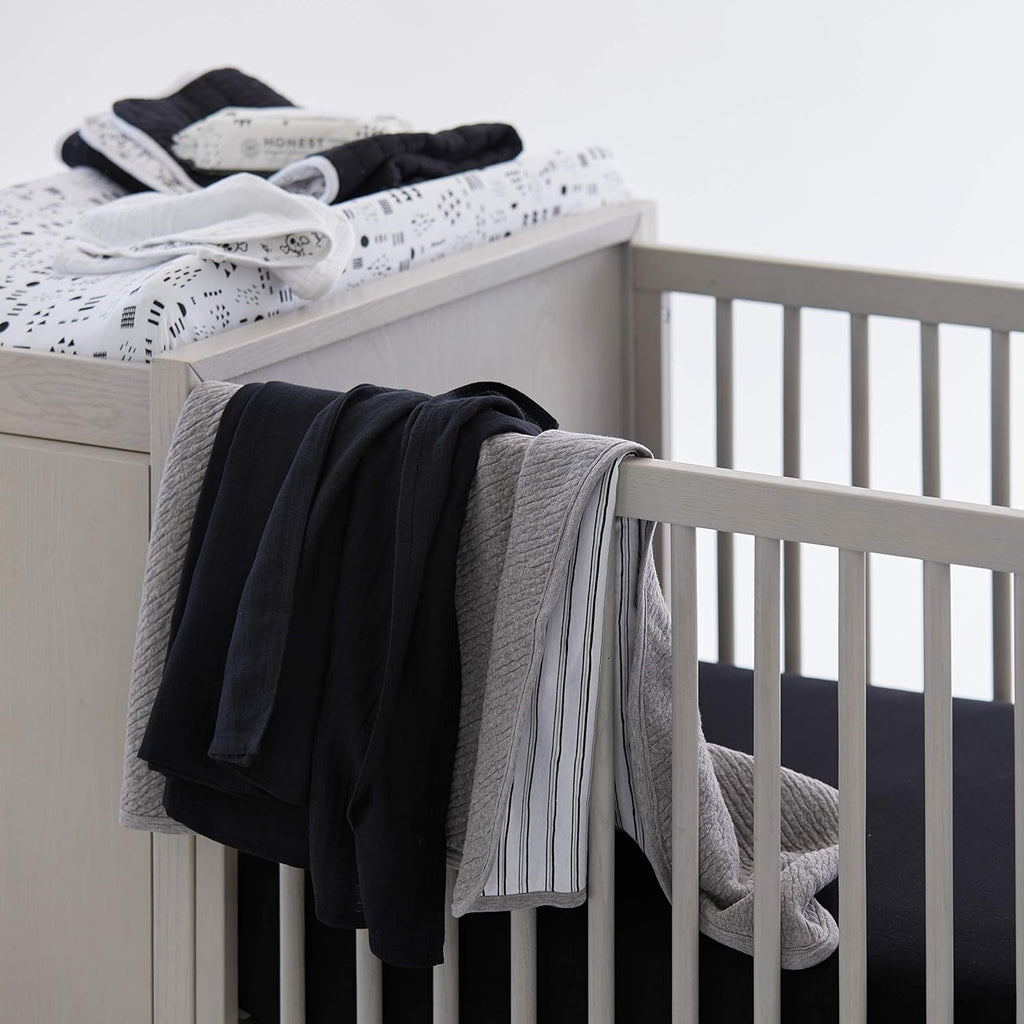 HonestBaby Organic Cotton Changing Pad Cover, Pattern Play, One Size