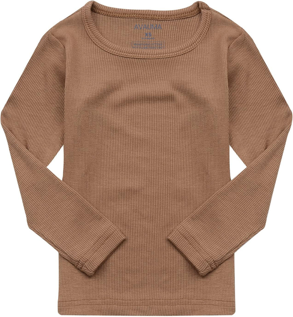 AVAUMA Baby Boys Girls Pajama Set Kids Toddler Snug fit Ribbed Sleepwear pjs for Daily Life Style