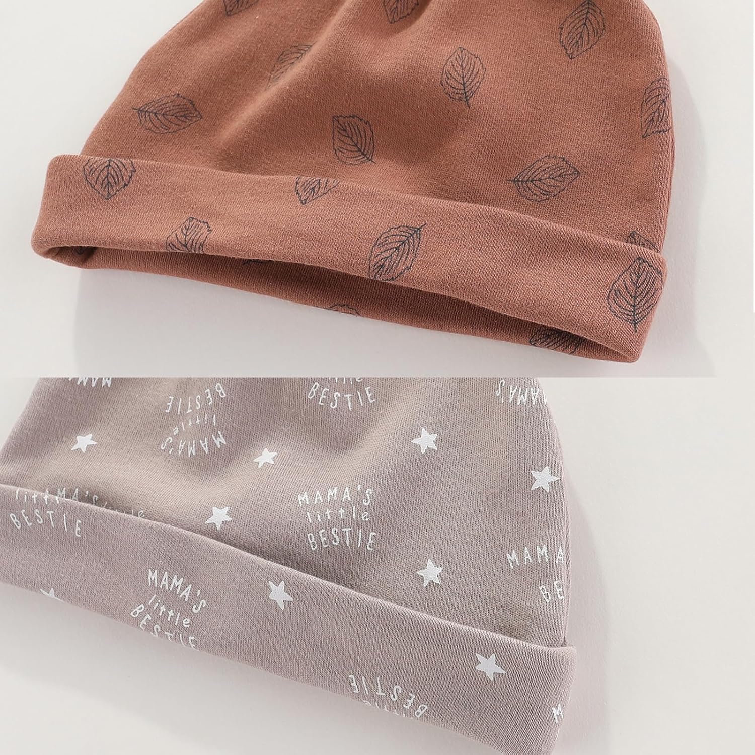 Newborn Baby Boy Girl Caps Mittens Socks Set Cotton Baby Essentials Accessories (Hats+Gloves+Socks)