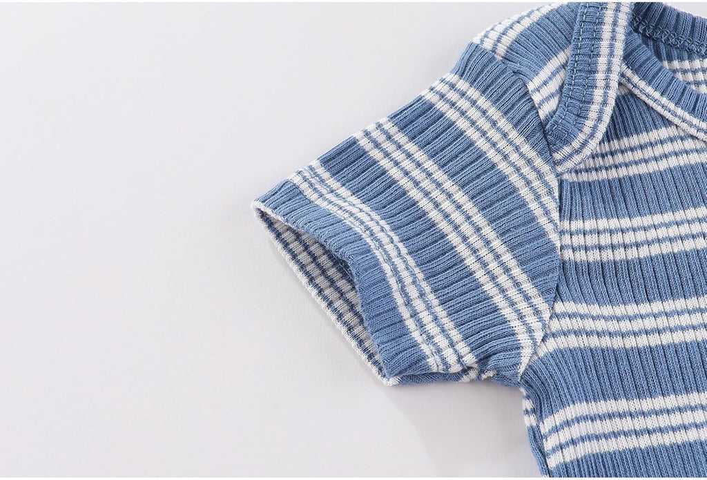 Baby Boy Girl 10 Piece Combined Type Clothing Set Cotton Baby Bodysuits and Pants Set Home Outdoor Infant Clothes