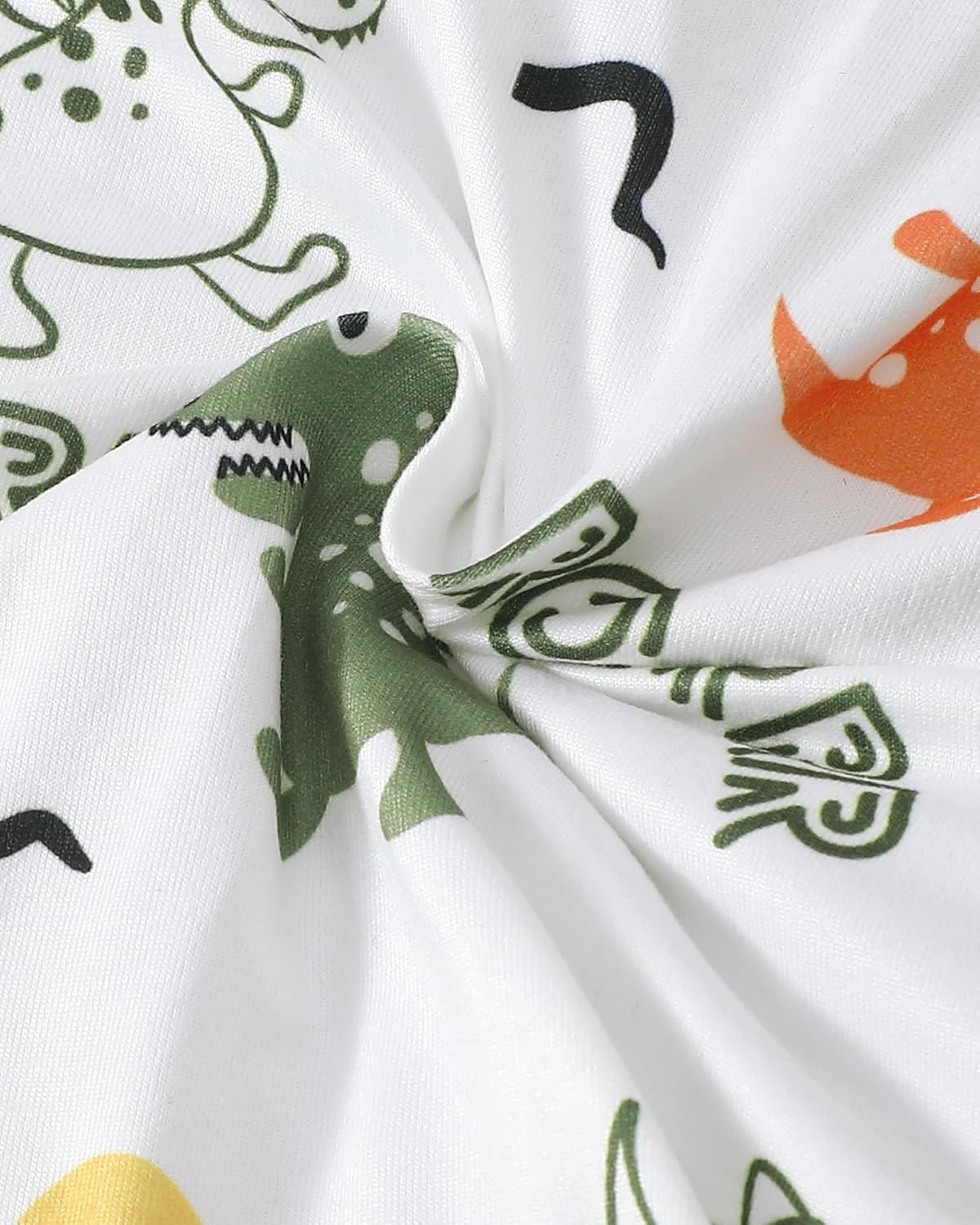 NZRVAWS Newborn Baby Boy Girl Clothes Unisex Infant Romper Pants Set Hat 4-Pack Outfits 0-12 Months 16 Pieces Toddler