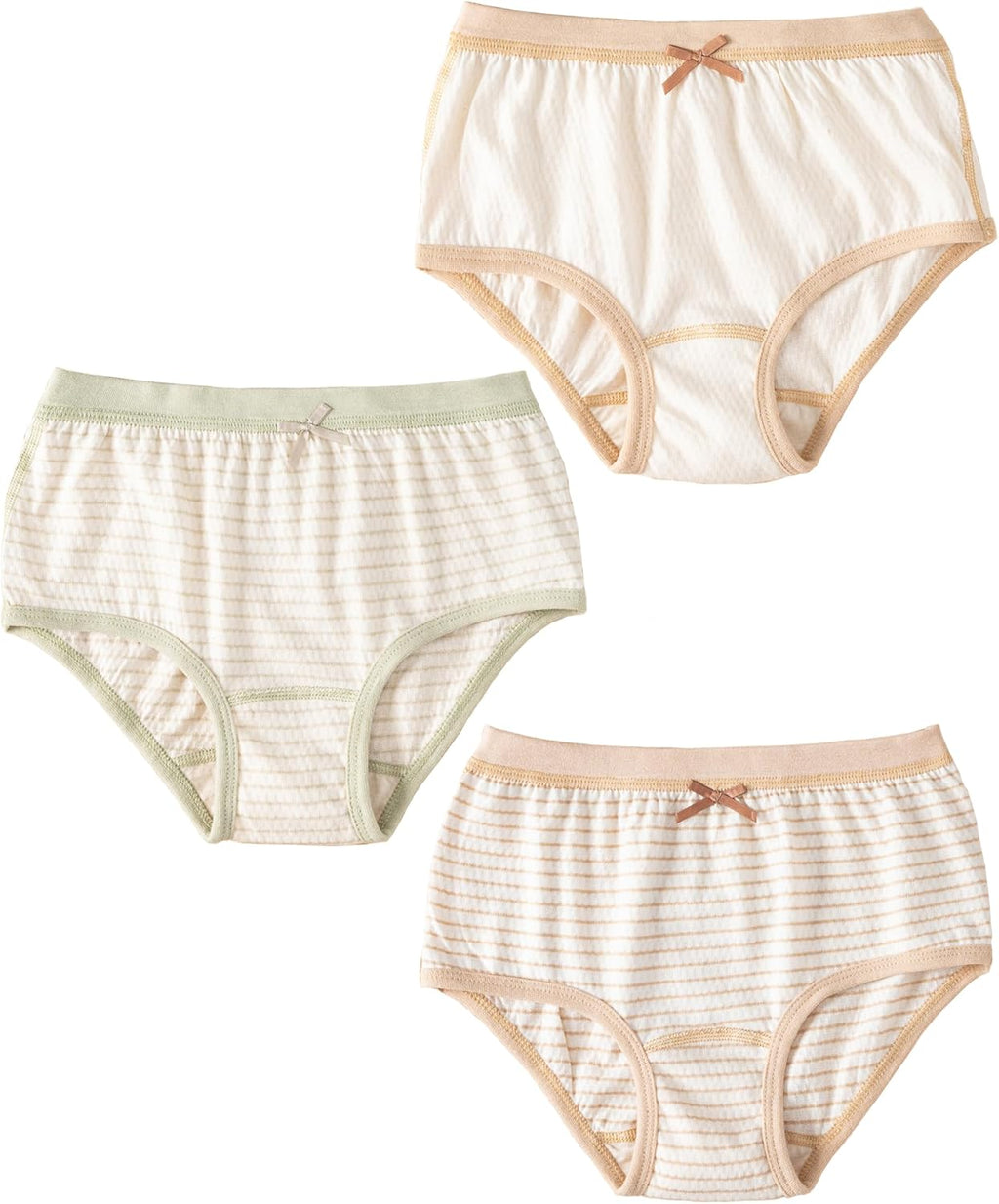 GZMM Girls Underwear Organic Cotton Panties Toddler Kids Briefs