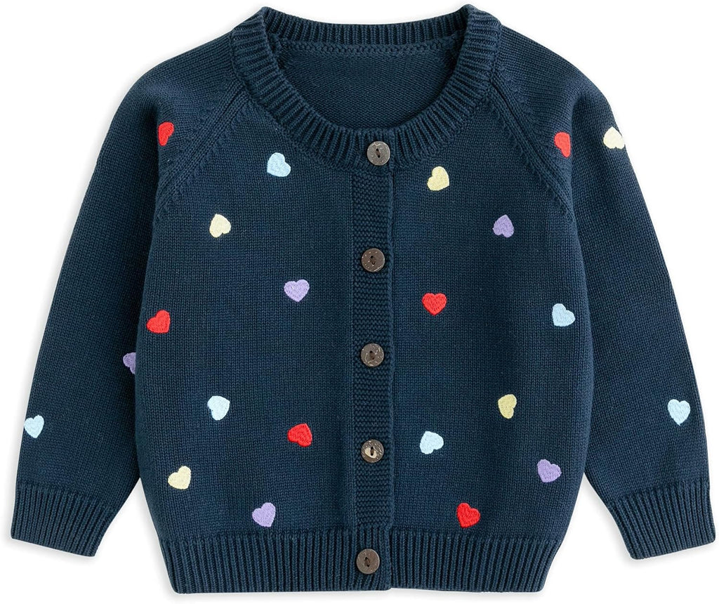 Simplee kids Baby Sweater Animal Leopard Printed Baby Cardigan for Autumn Fall…