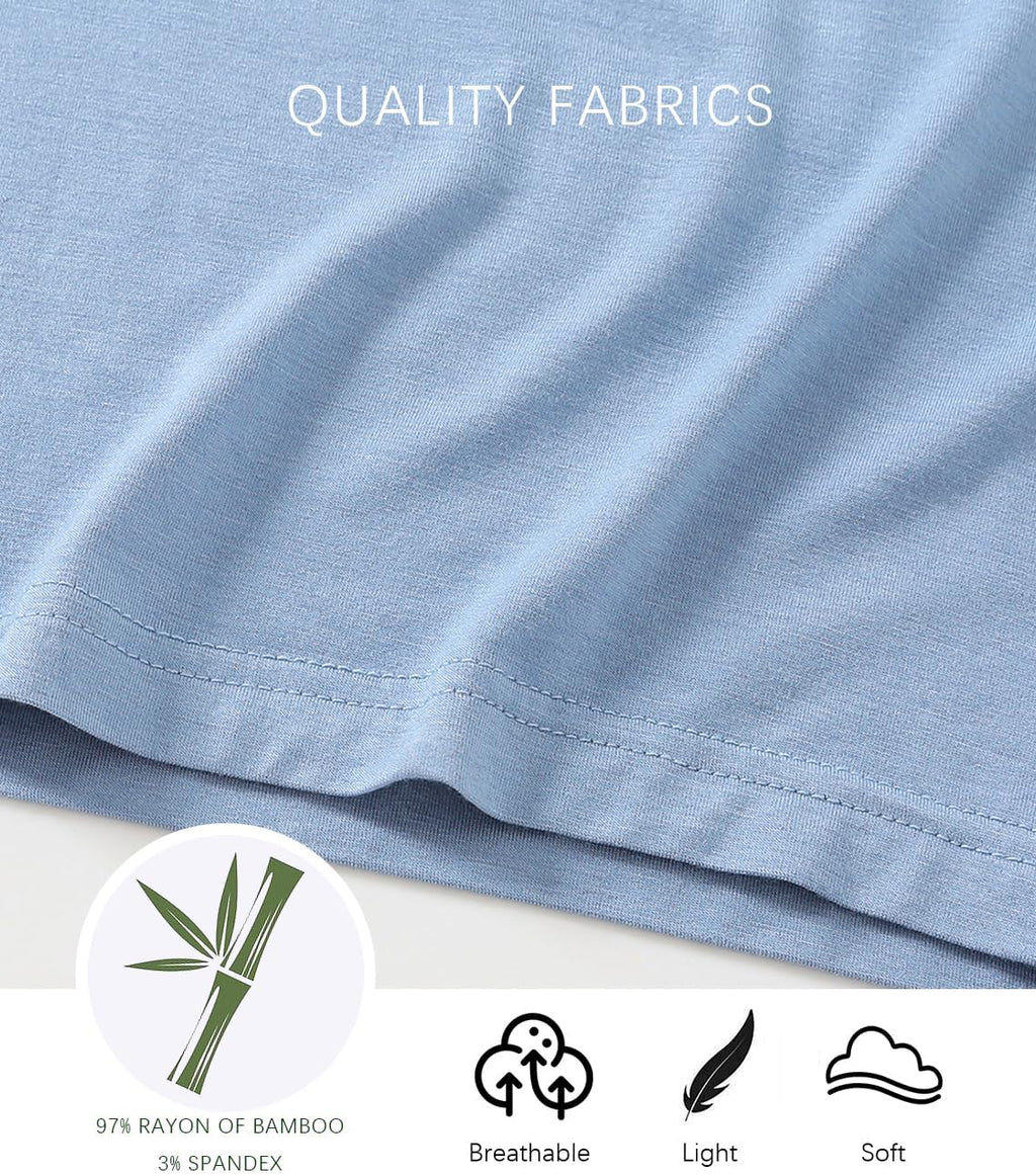 Jimonda Baby Boys Girls Pajama Sets Toddler Sleepwear Cool Jammies 2pcs Viscose from Bamboo PJs 18M-8Y