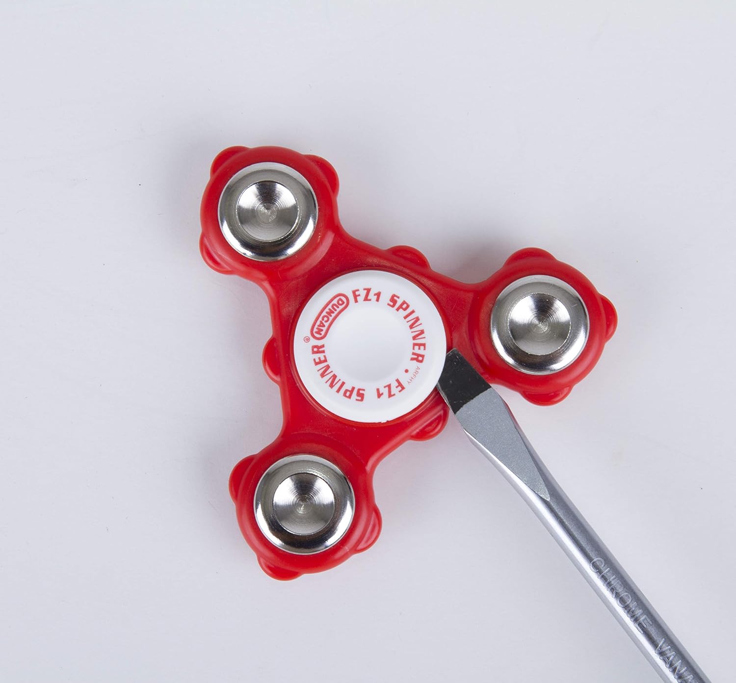 Duncan Toys Fidget Spinner Pack, Fidget and Sensory Toy Value Pack, Assorted Shapes, 4 Fidget Spinners, Multicolor